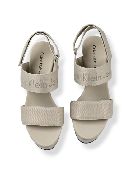 נעלי CALVIN KLEIN WEDGE SANDAL