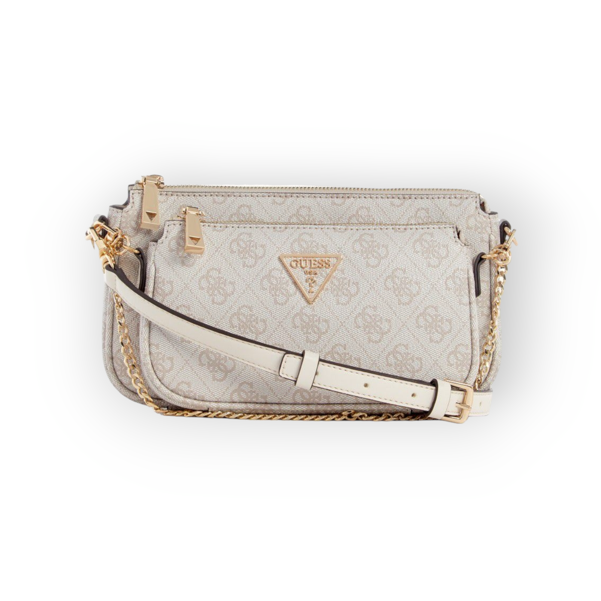תיק GUESS NOELLE DBL POUCH CROSSBODY