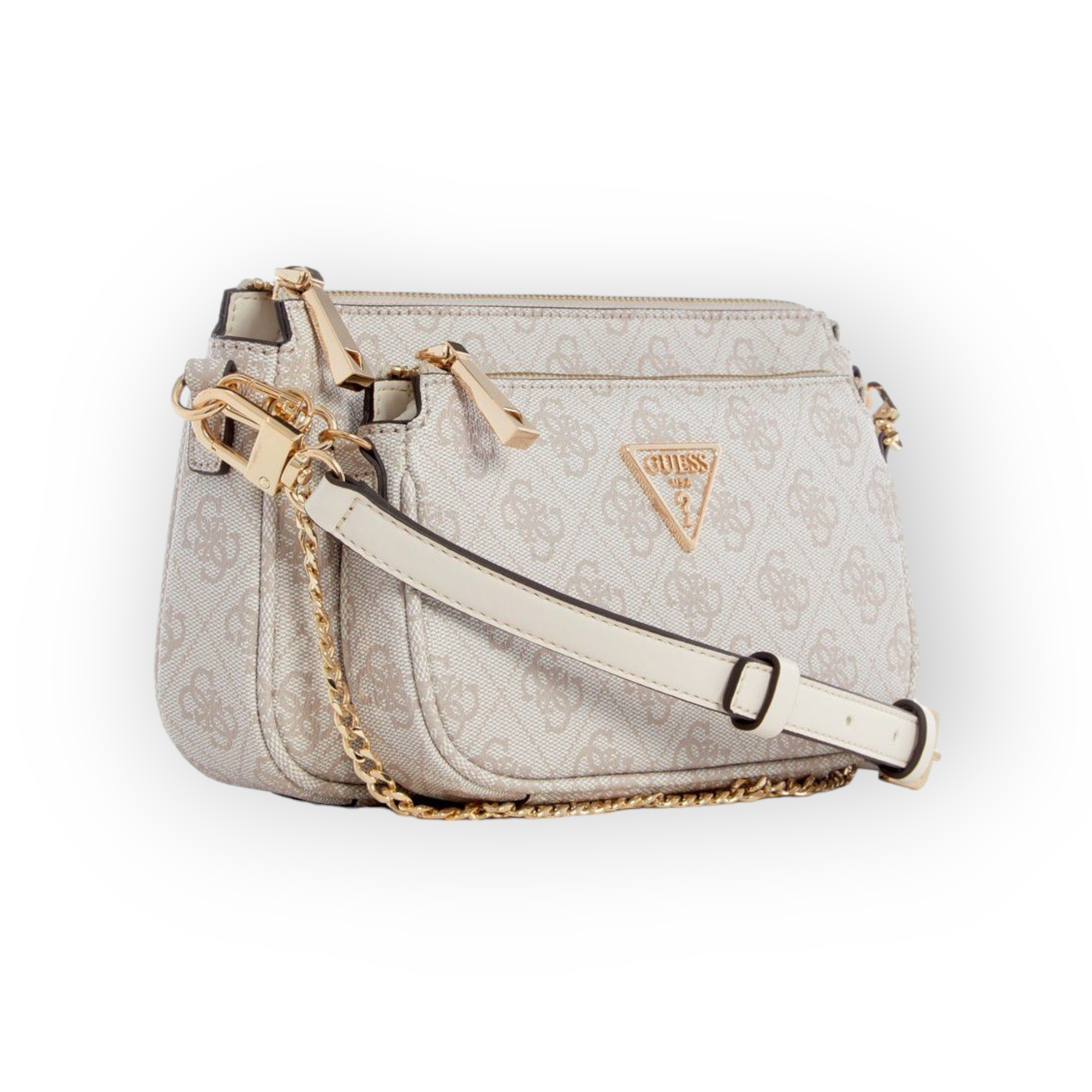 תיק GUESS NOELLE DBL POUCH CROSSBODY