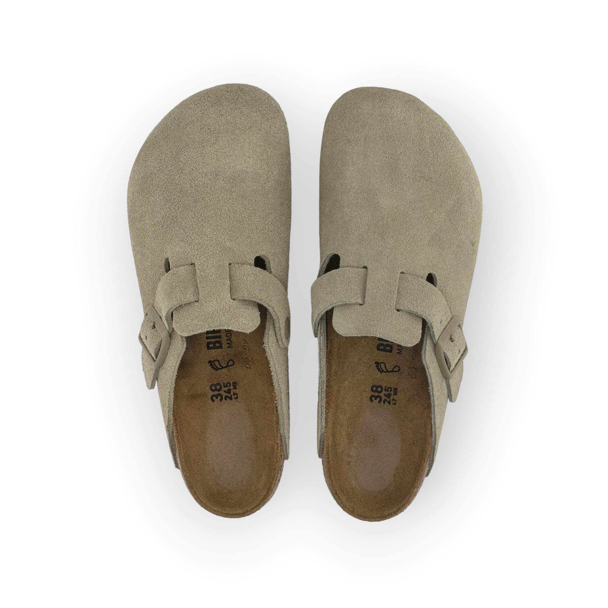 נעלי BIRKENSTOCK BOSTON TAUPE