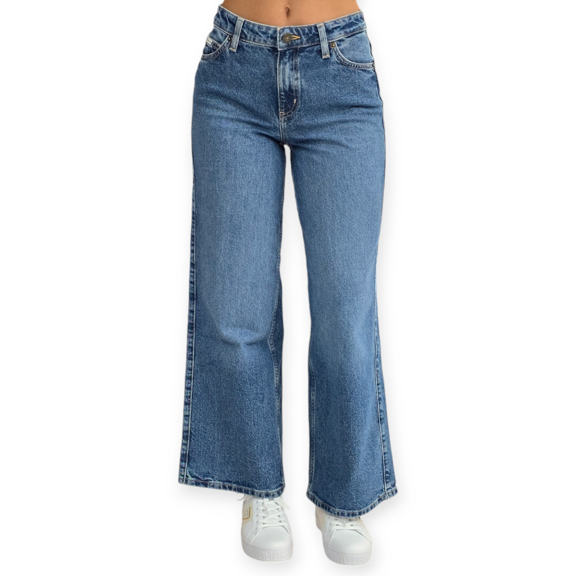 גינס GUESS WIDE LEG JEANS