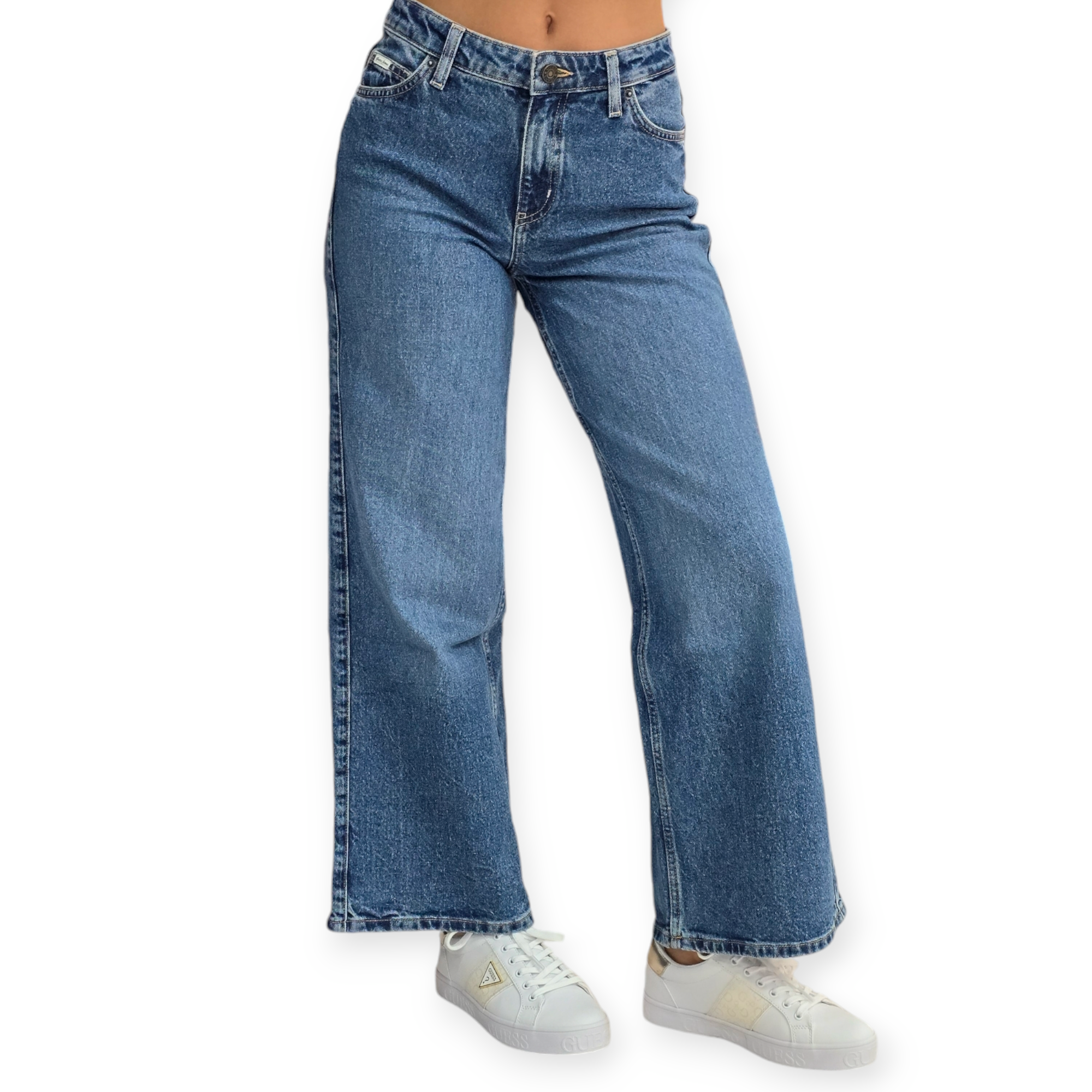גינס GUESS WIDE LEG JEANS