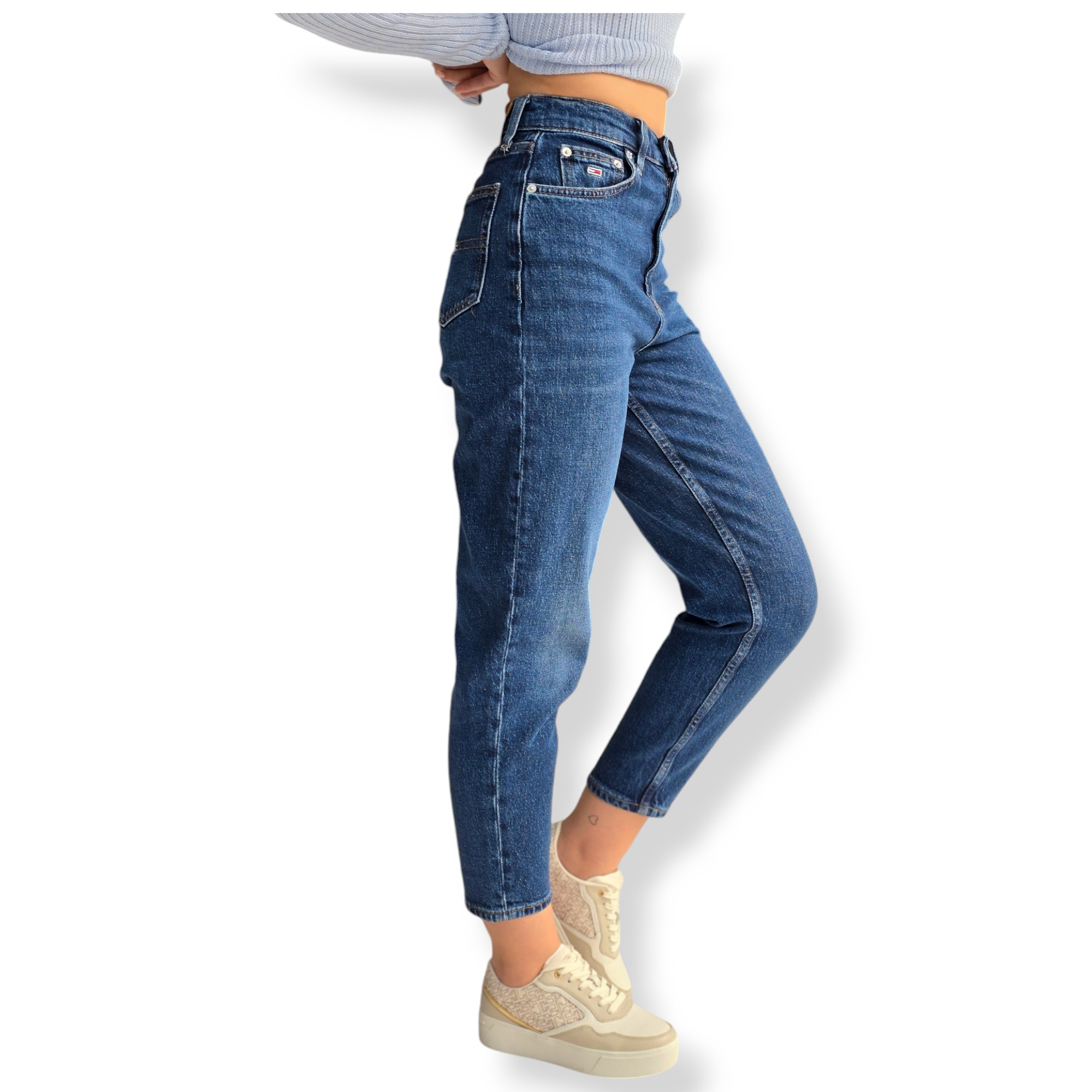 גינס TOMMY HILFIGER MOM JEAN