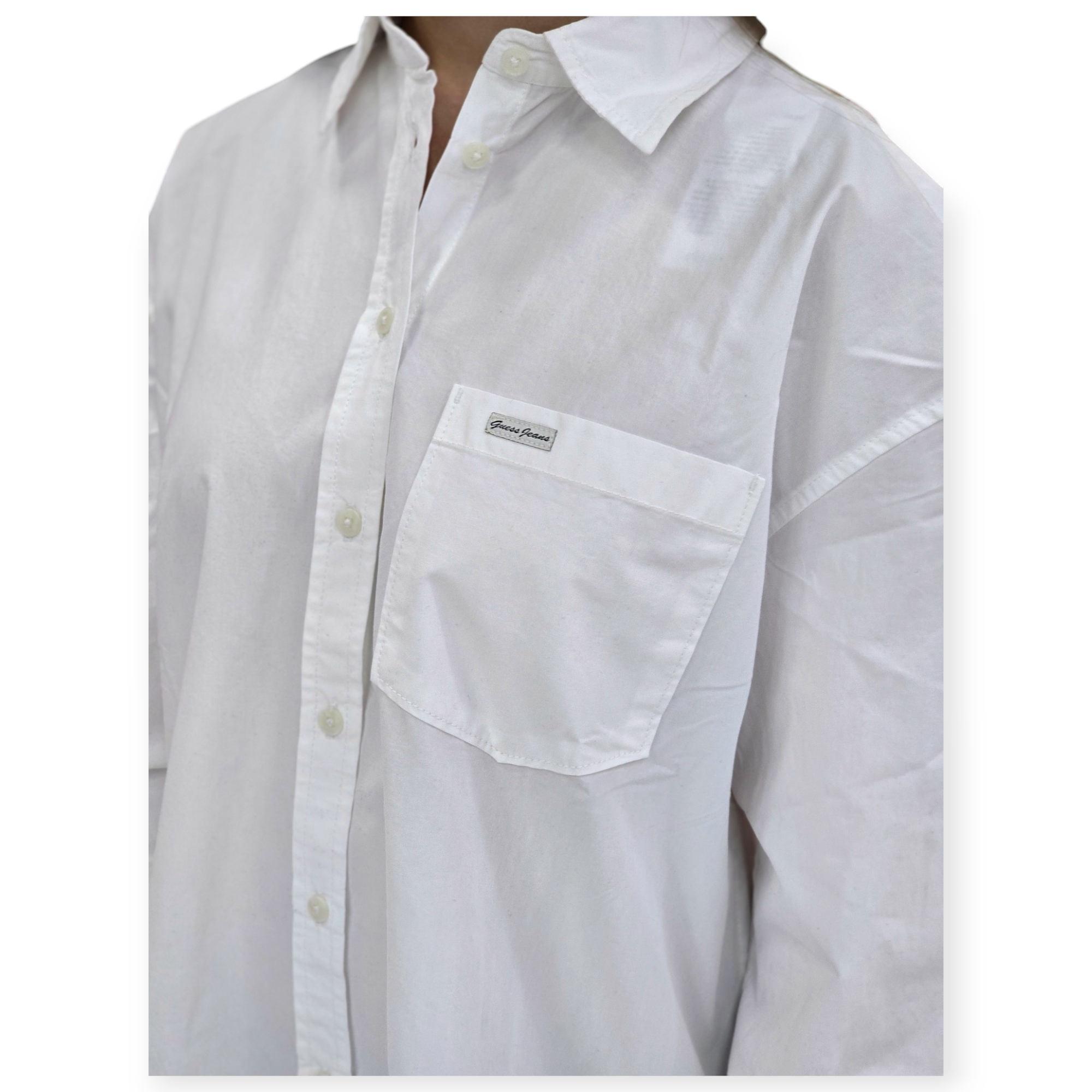 חולצה GUESS LS POCKET SHIRT חולצה GUESS LS POCKET SHIRT