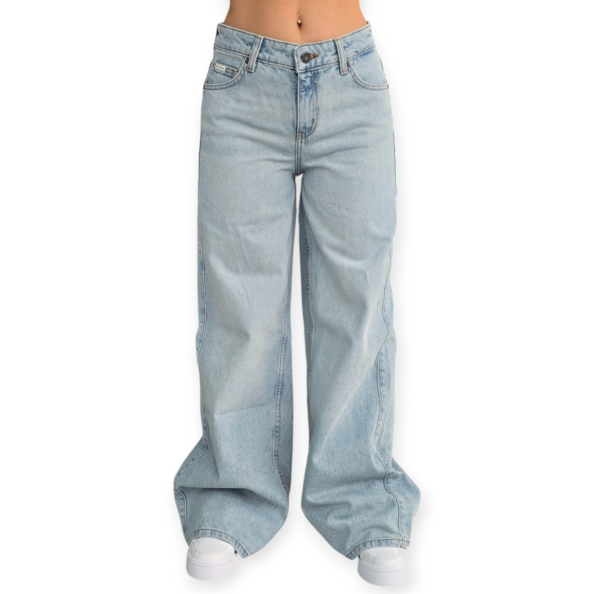 גינס GUESS WIDE LEG JEANS גינס GUESS WIDE LEG JEANS