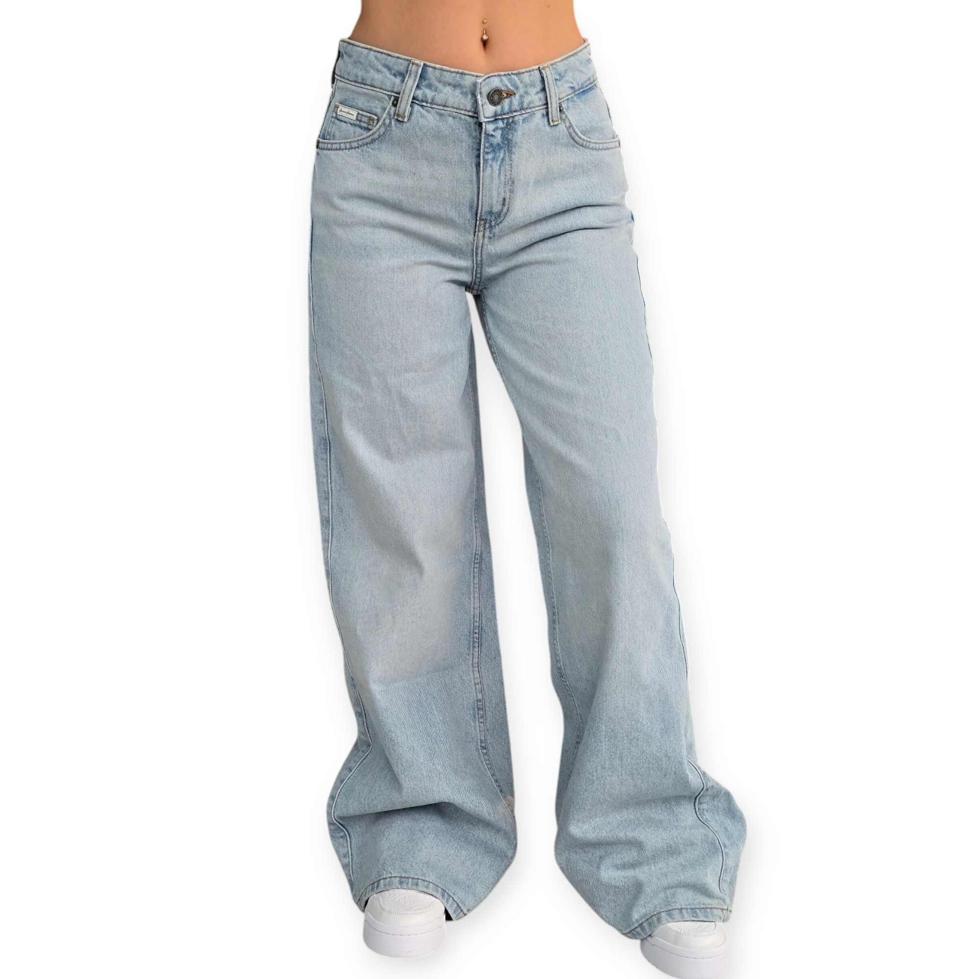 גינס GUESS WIDE LEG JEANS גינס GUESS WIDE LEG JEANS