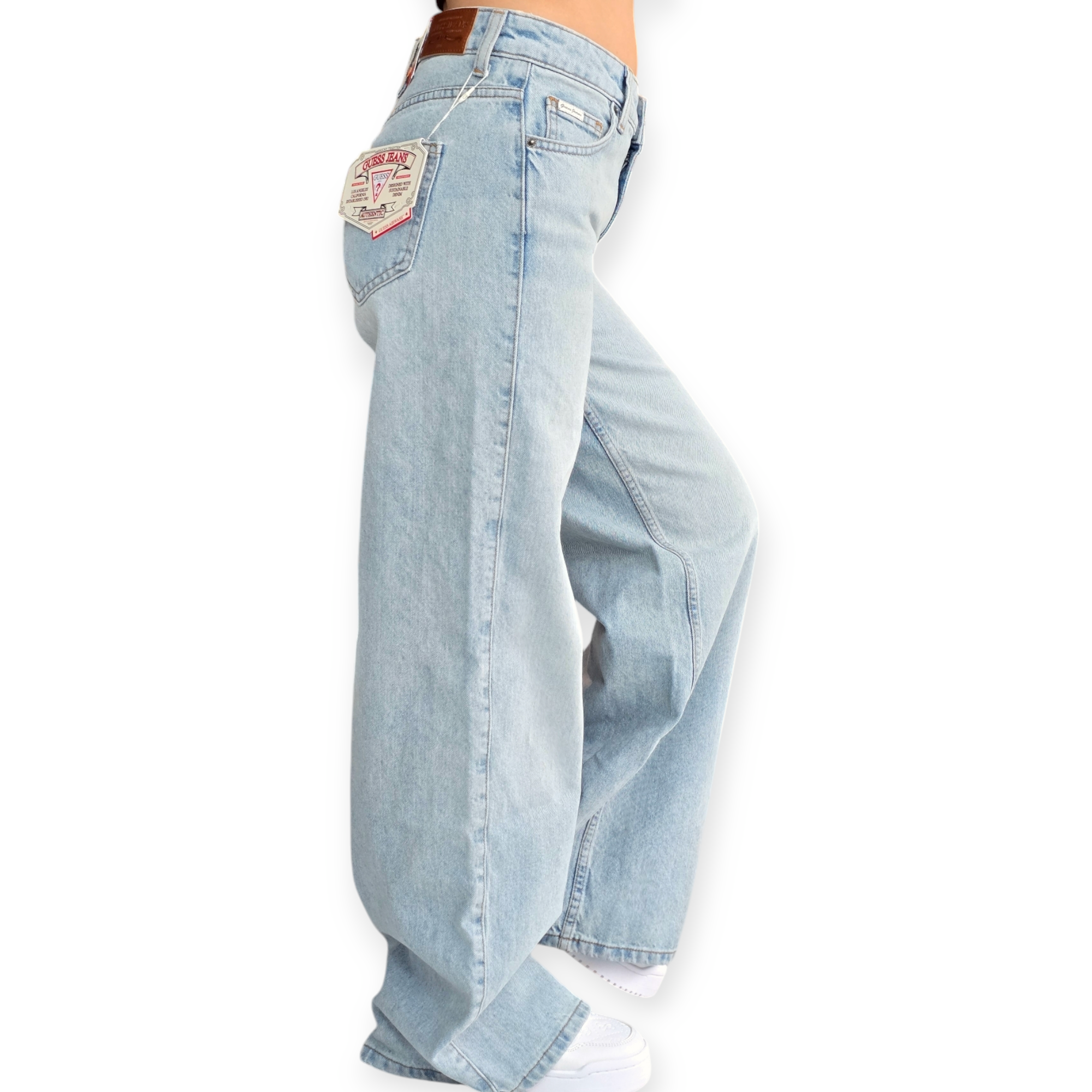 גינס GUESS WIDE LEG JEANS גינס GUESS WIDE LEG JEANS