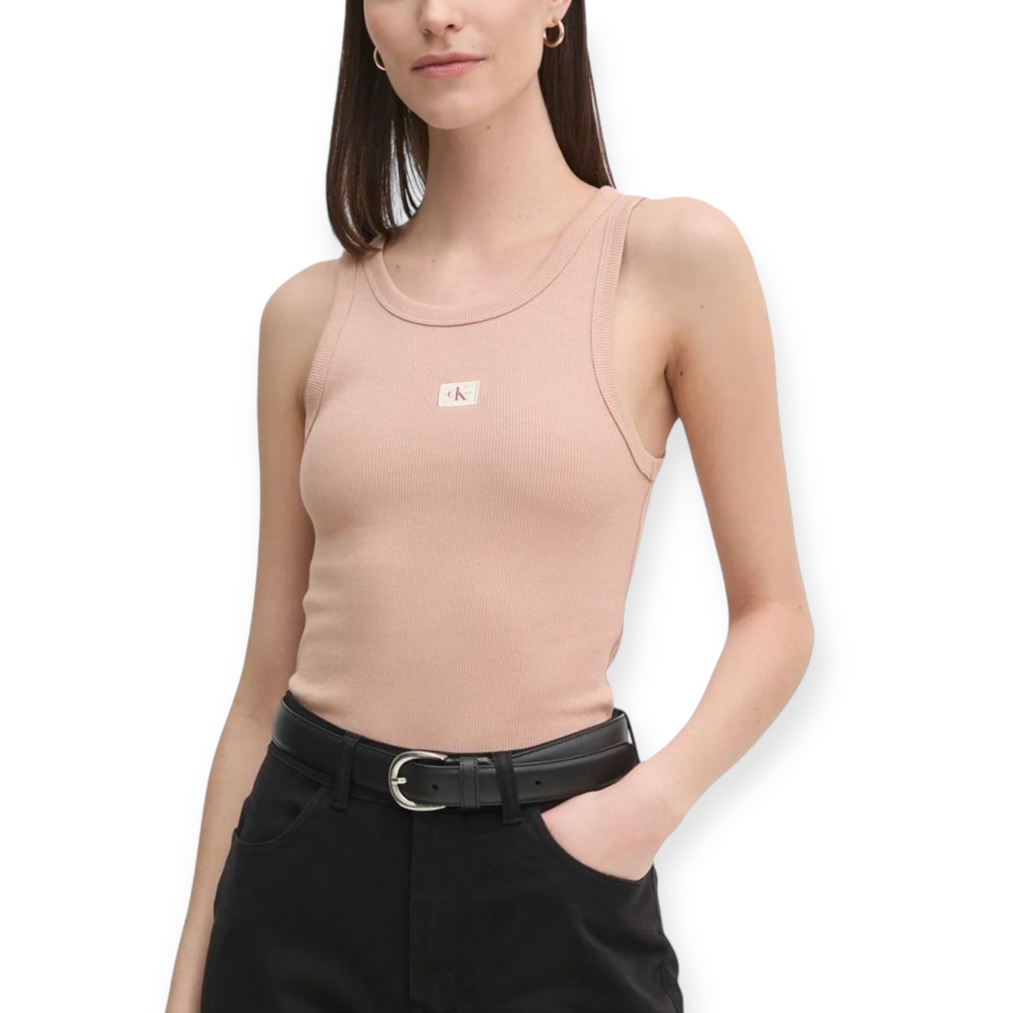 חולצה CALVIN KLEIN RIB TANK חולצה CALVIN KLEIN RIB TANK