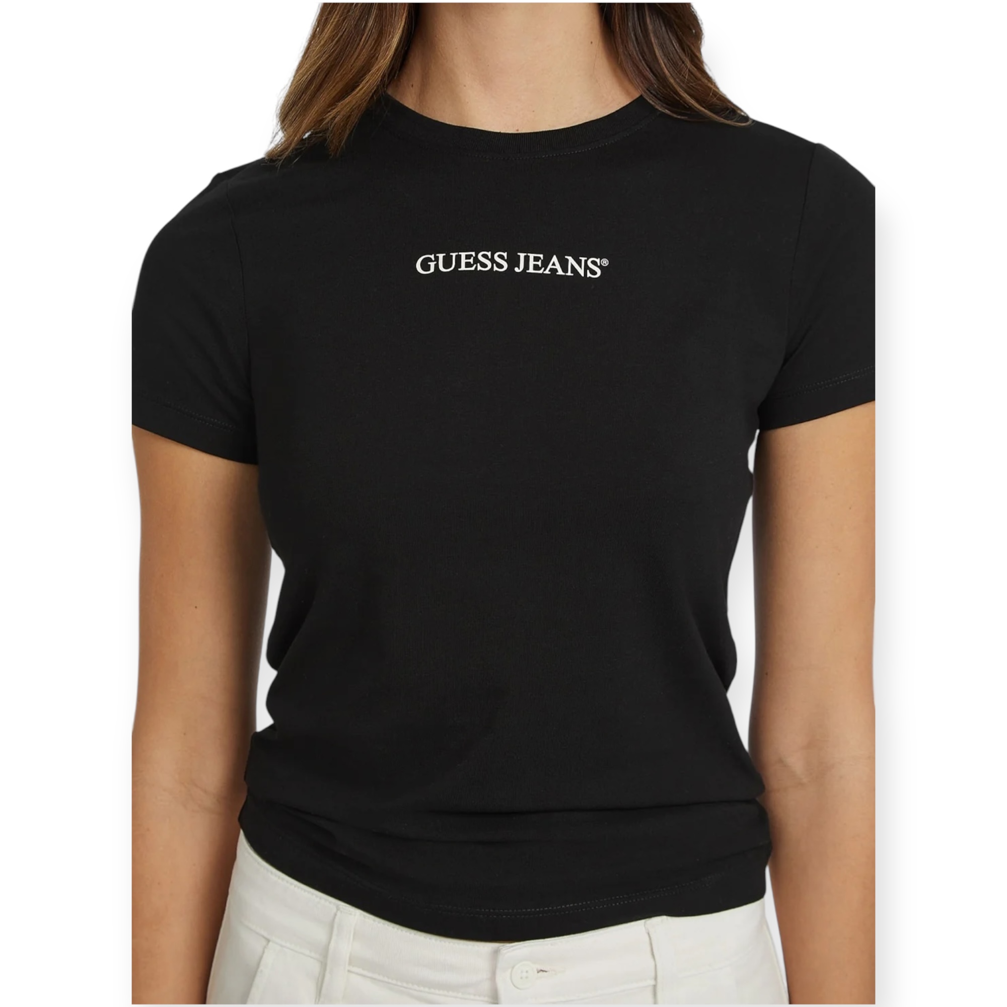חולצה GUESS SS SLIM LOGO TEE