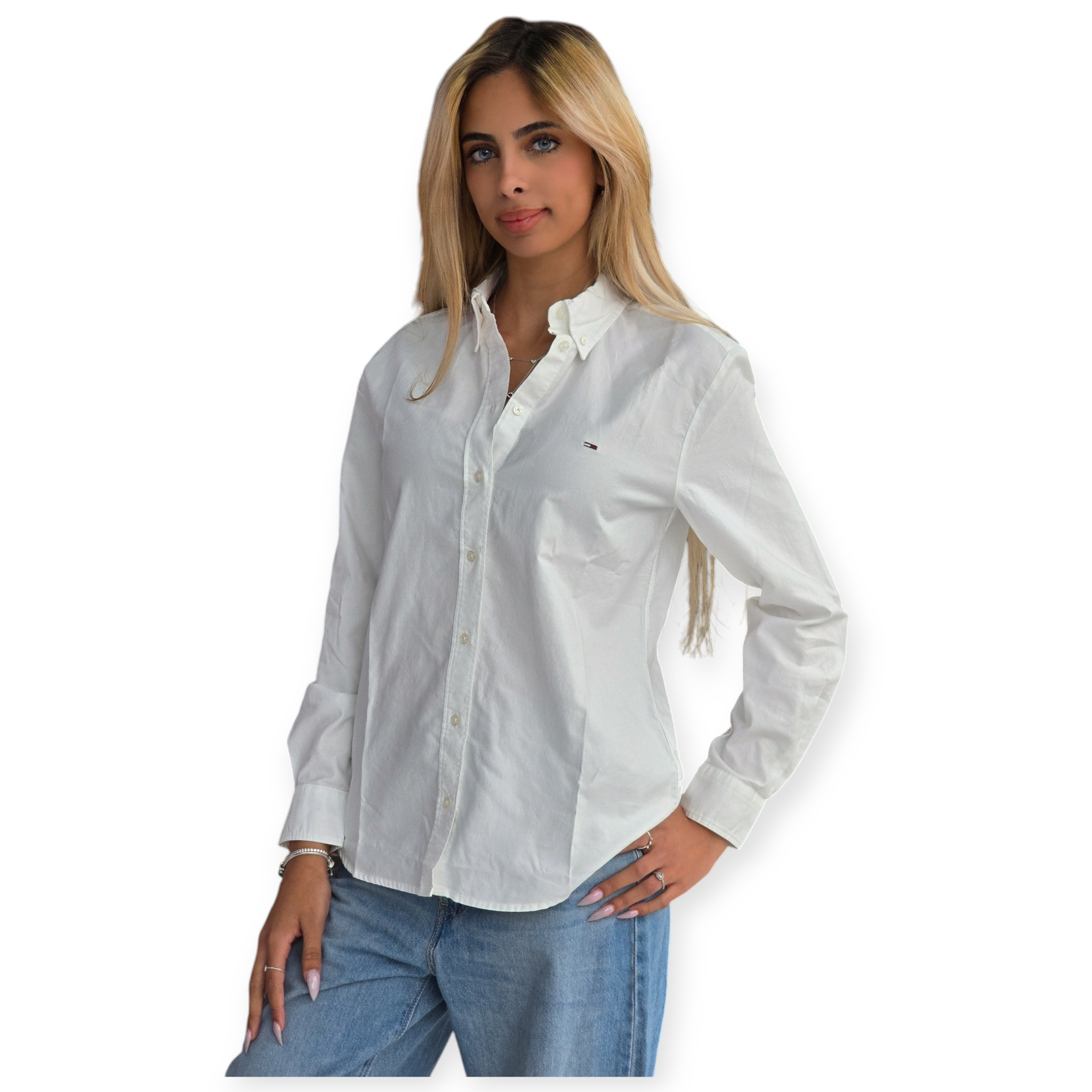 חולצה TOMMY HILFIGER REG OXFORD SHIRT