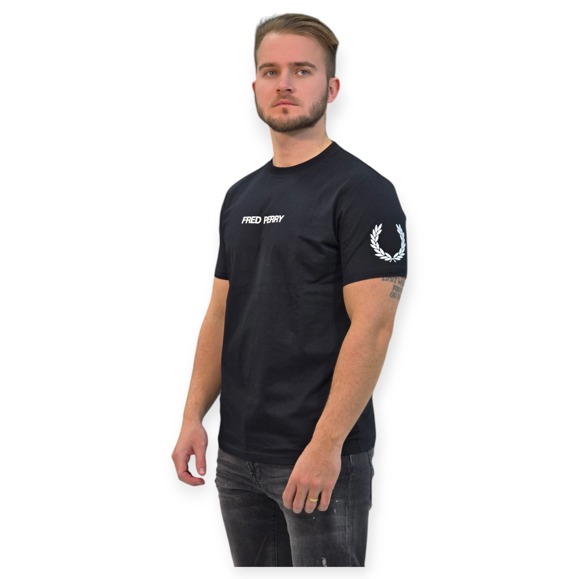 חולצה FRED PERRY DOUBLE GRAPHIC TEE חולצה FRED PERRY DOUBLE GRAPHIC TEE