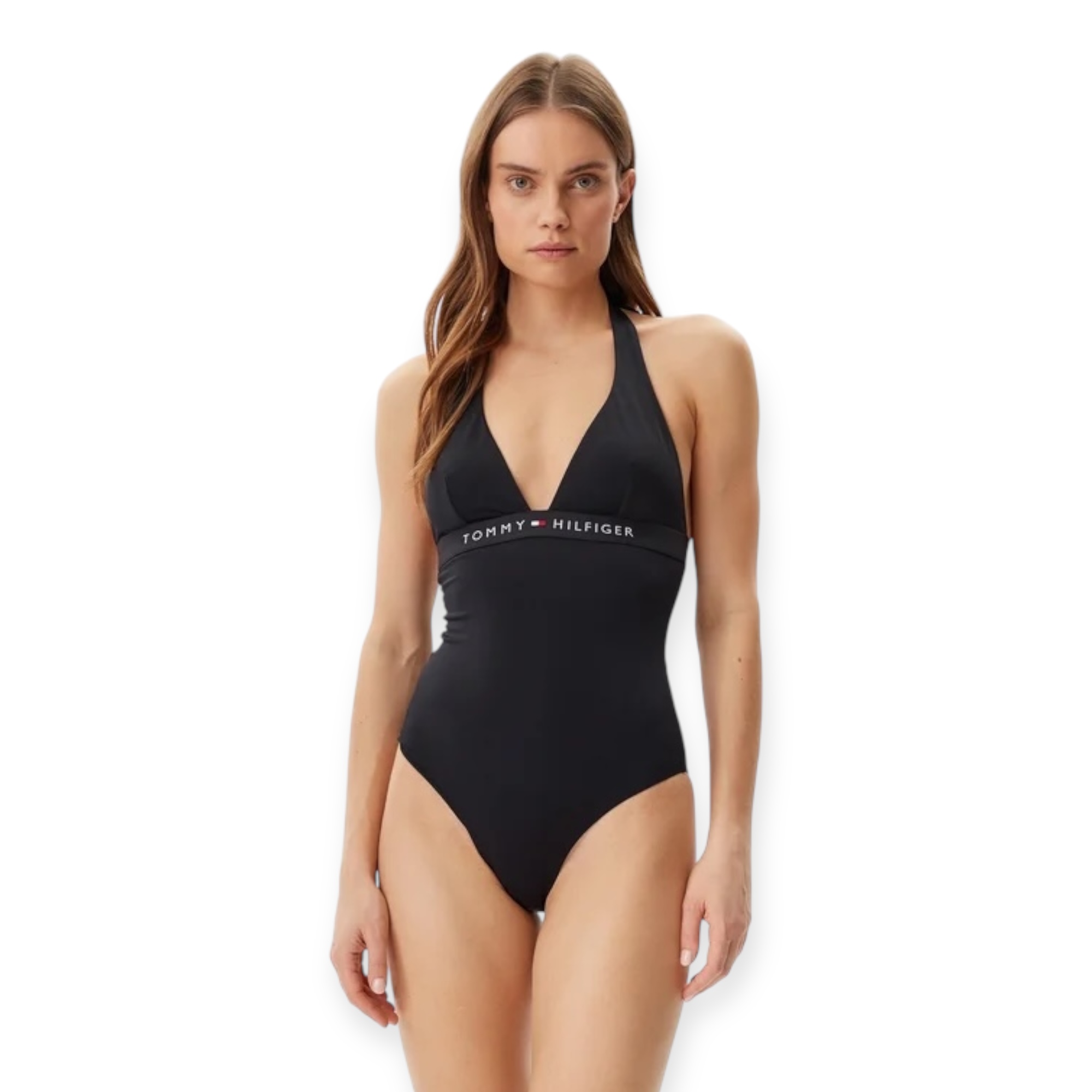 בגד ים TOMMY HILFIGER HALTER ONE PIECE