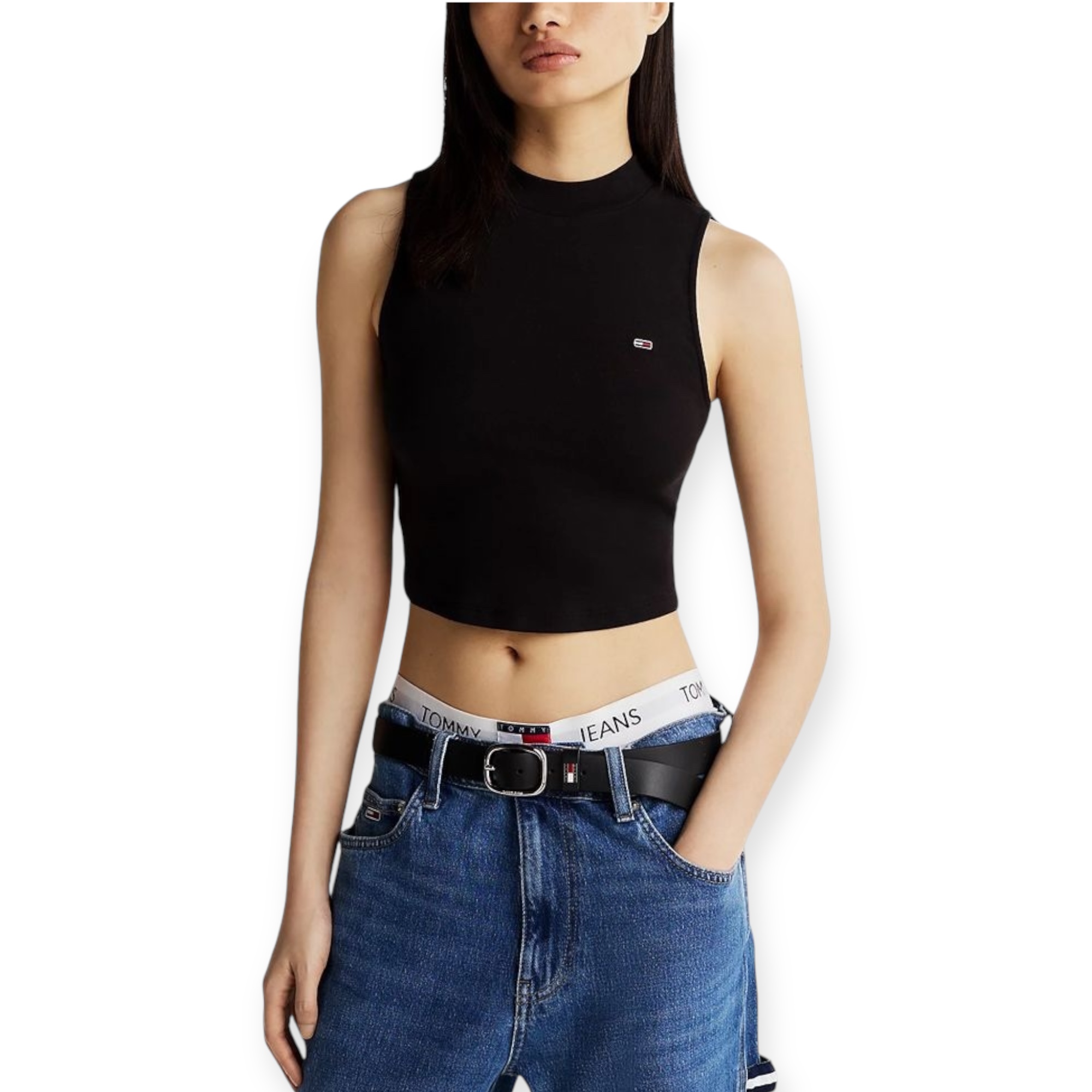 חולצה TOMMY HILFIGER SLIM MOCK NECK