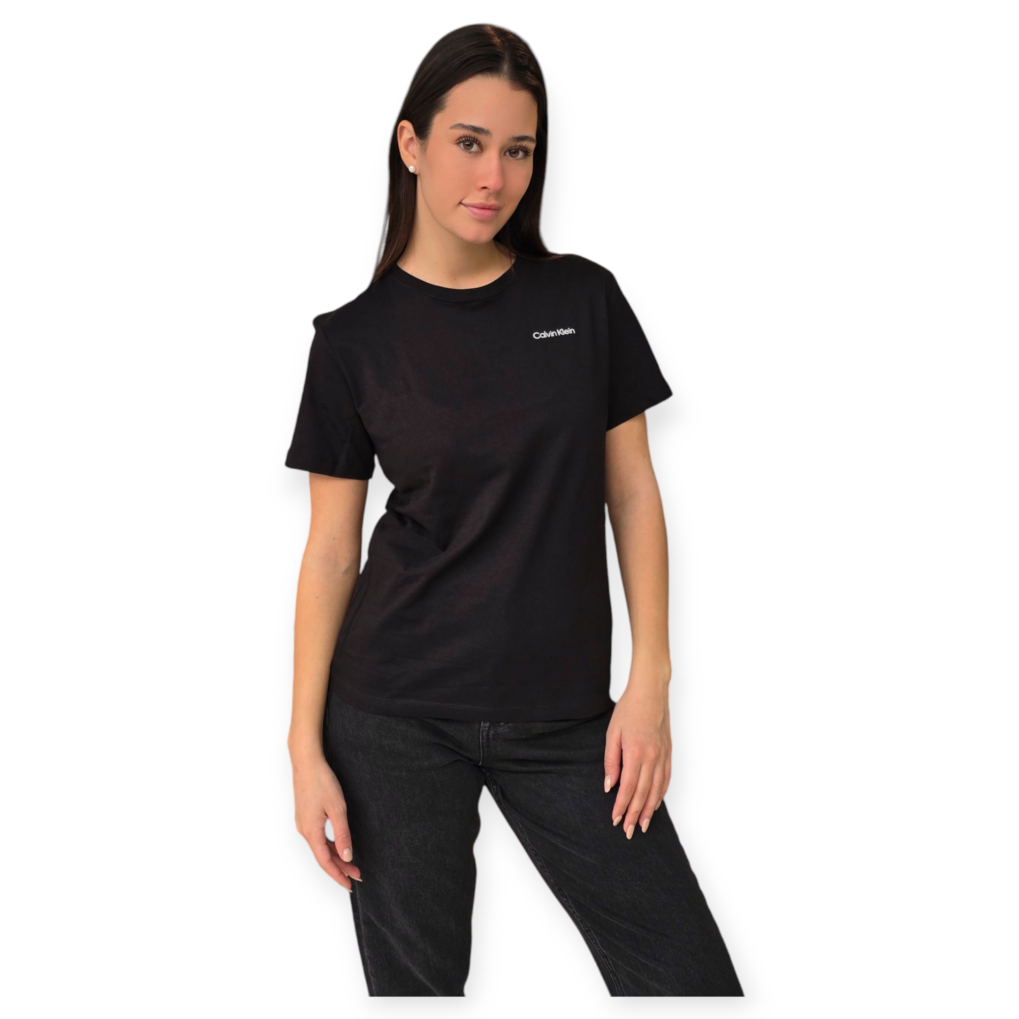 חולצה CALVIN KLEIN LOGO TEE חולצה CALVIN KLEIN LOGO TEE