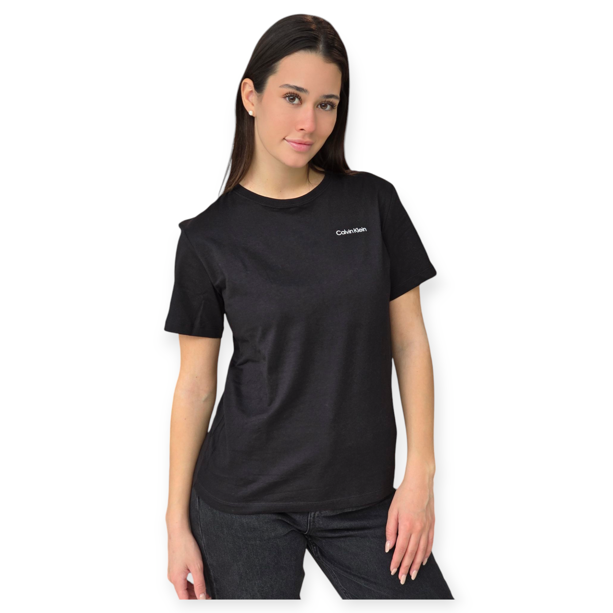 חולצה CALVIN KLEIN LOGO TEE חולצה CALVIN KLEIN LOGO TEE