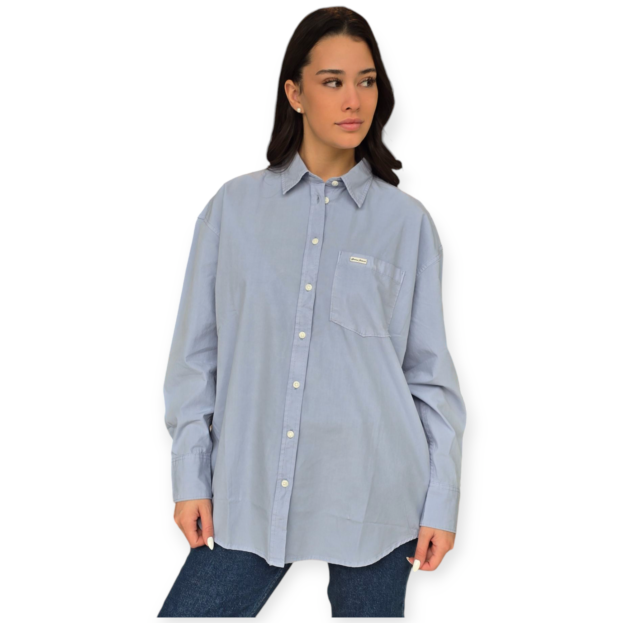 חולצה GUESS LS POCKET SHIRT חולצה GUESS LS POCKET SHIRT