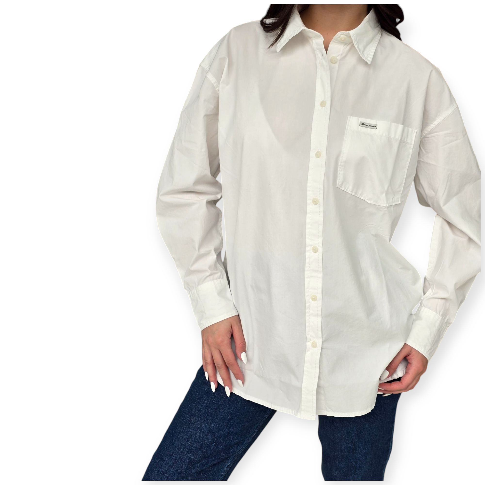 חולצה GUESS LS POCKET SHIRT חולצה GUESS LS POCKET SHIRT