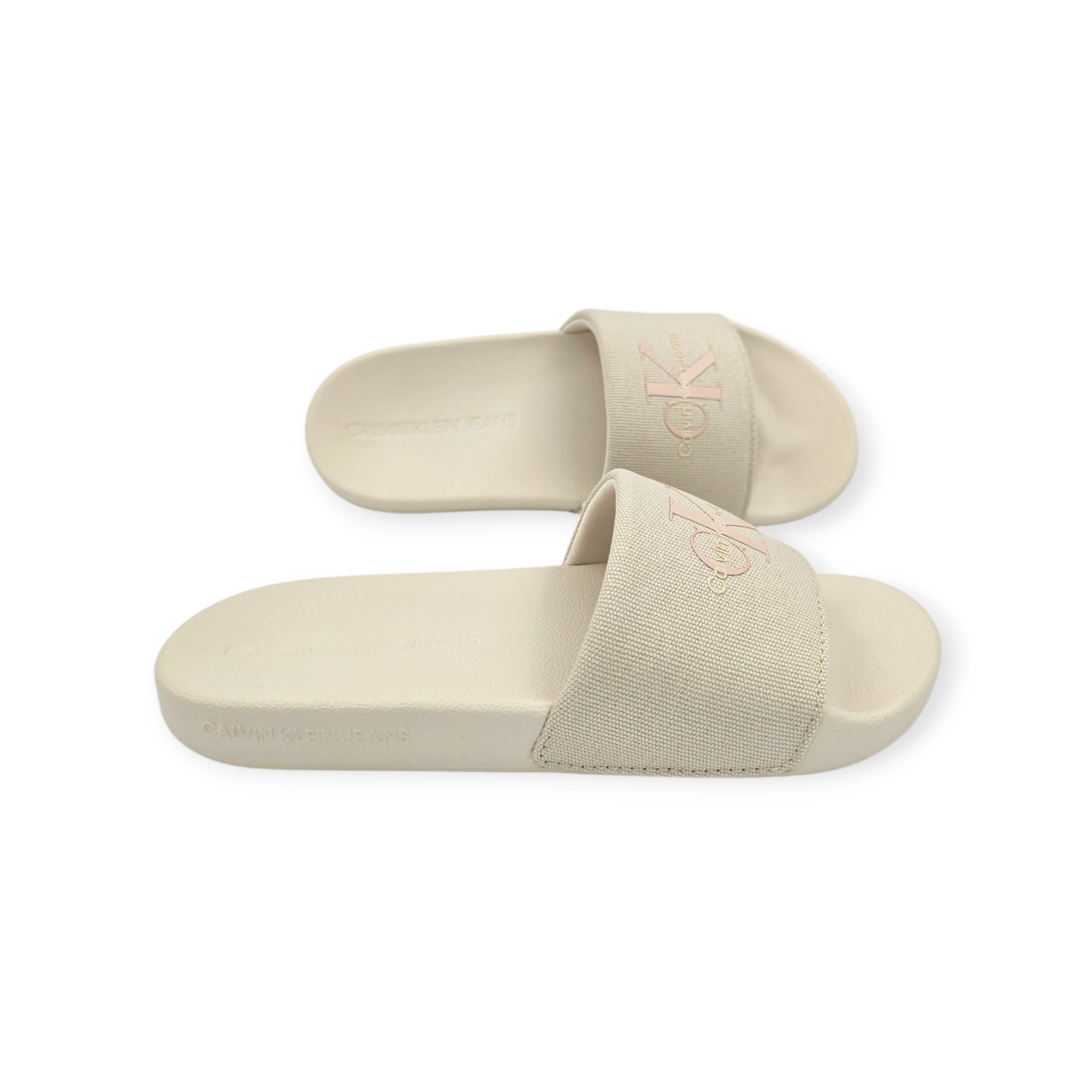 נעלי CALVIN KLEIN SLIDE MONOGRAM