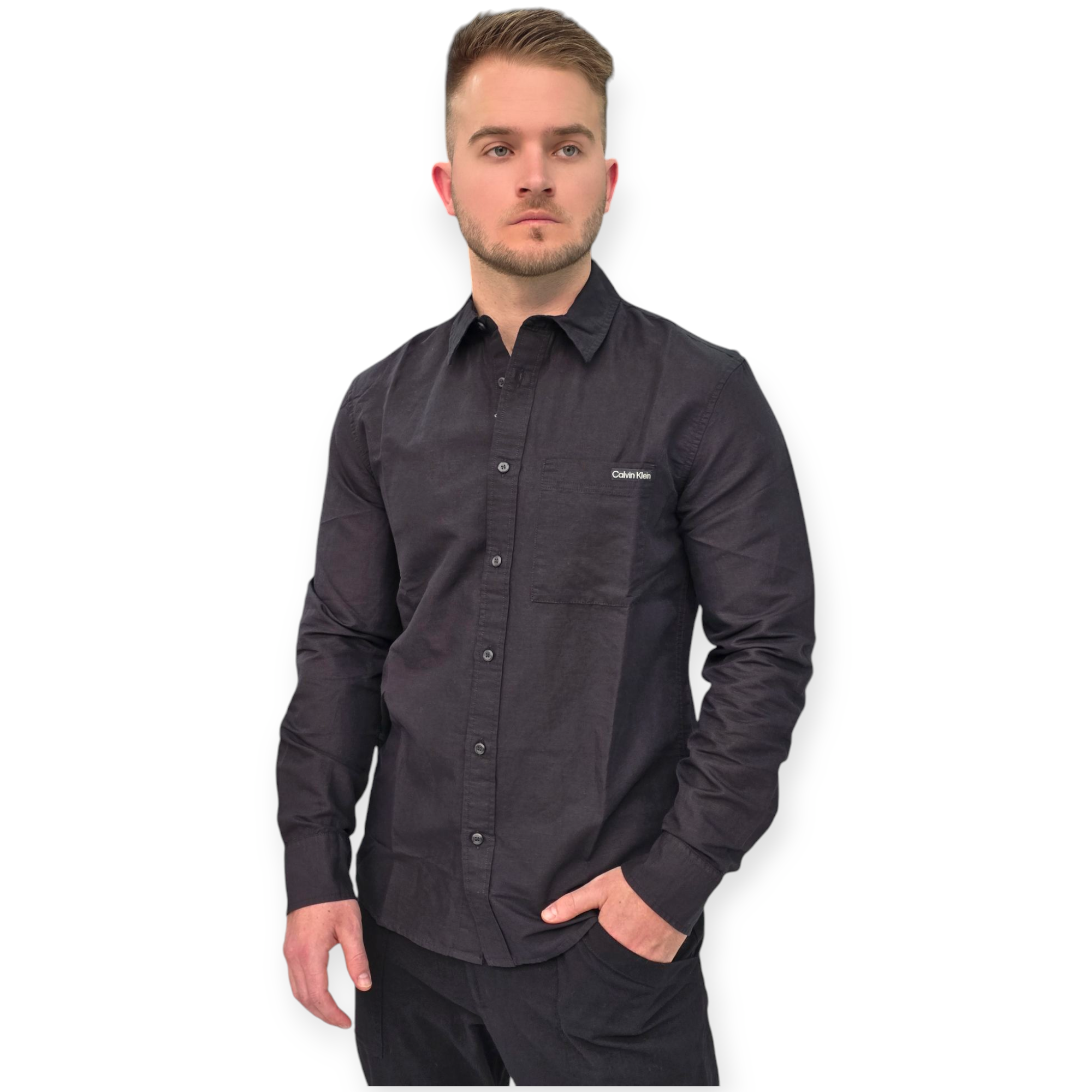 חולצה CALVIN KLEIN COTTON SHIRT