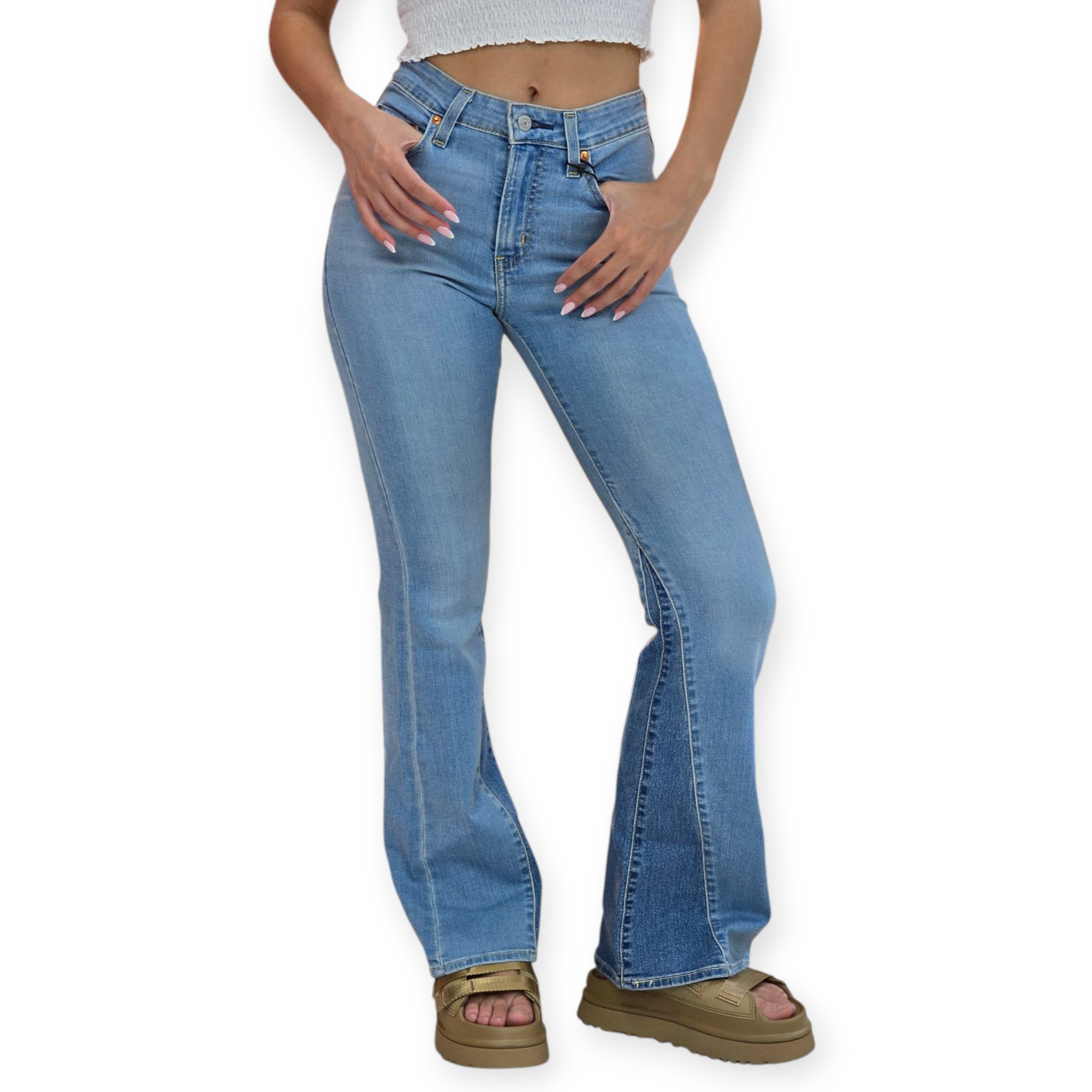 גינס LEVIS 726 HR FLARE LAYERED גינס LEVIS 726 HR FLARE LAYERED