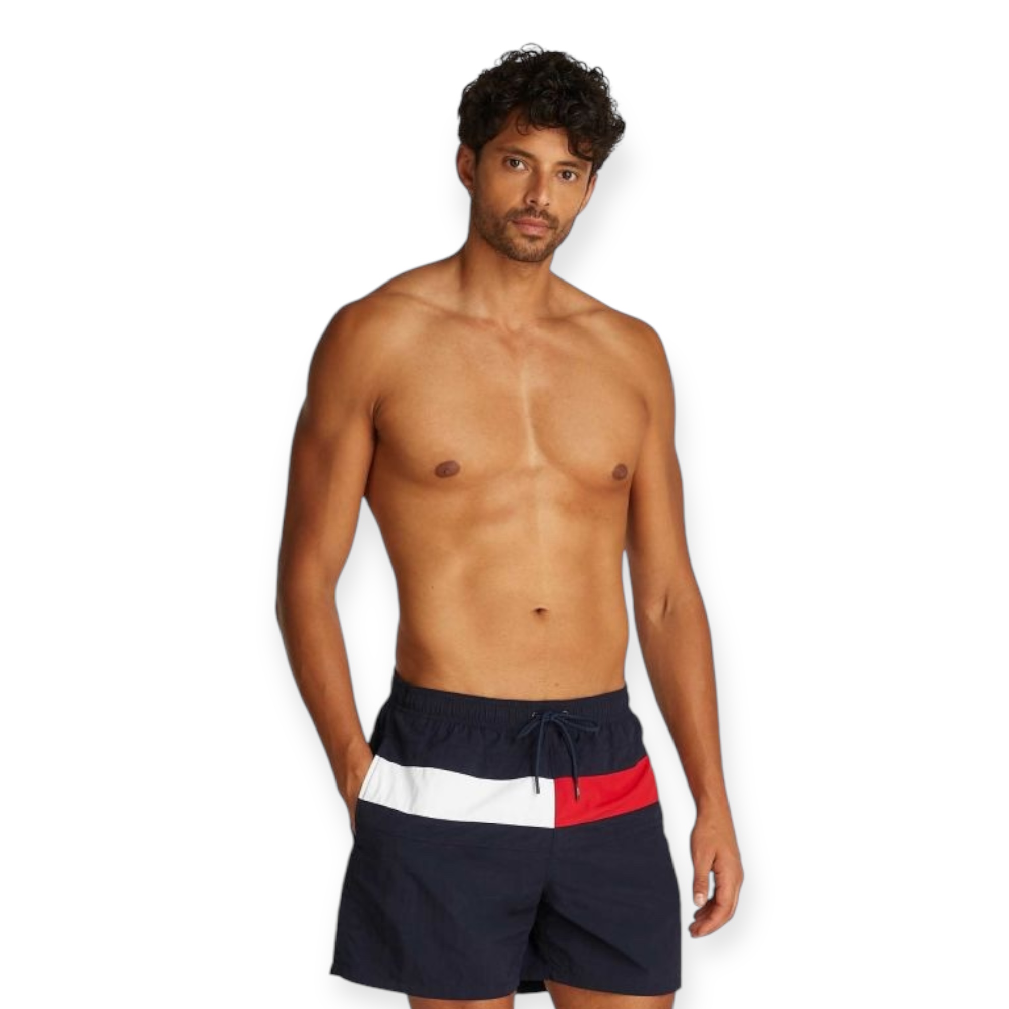 בגד ים TOMMY HILFIGER DRAWSTRING PRINT SHORT בגד ים TOMMY HILFIGER DRAWSTRING PRINT SHORT