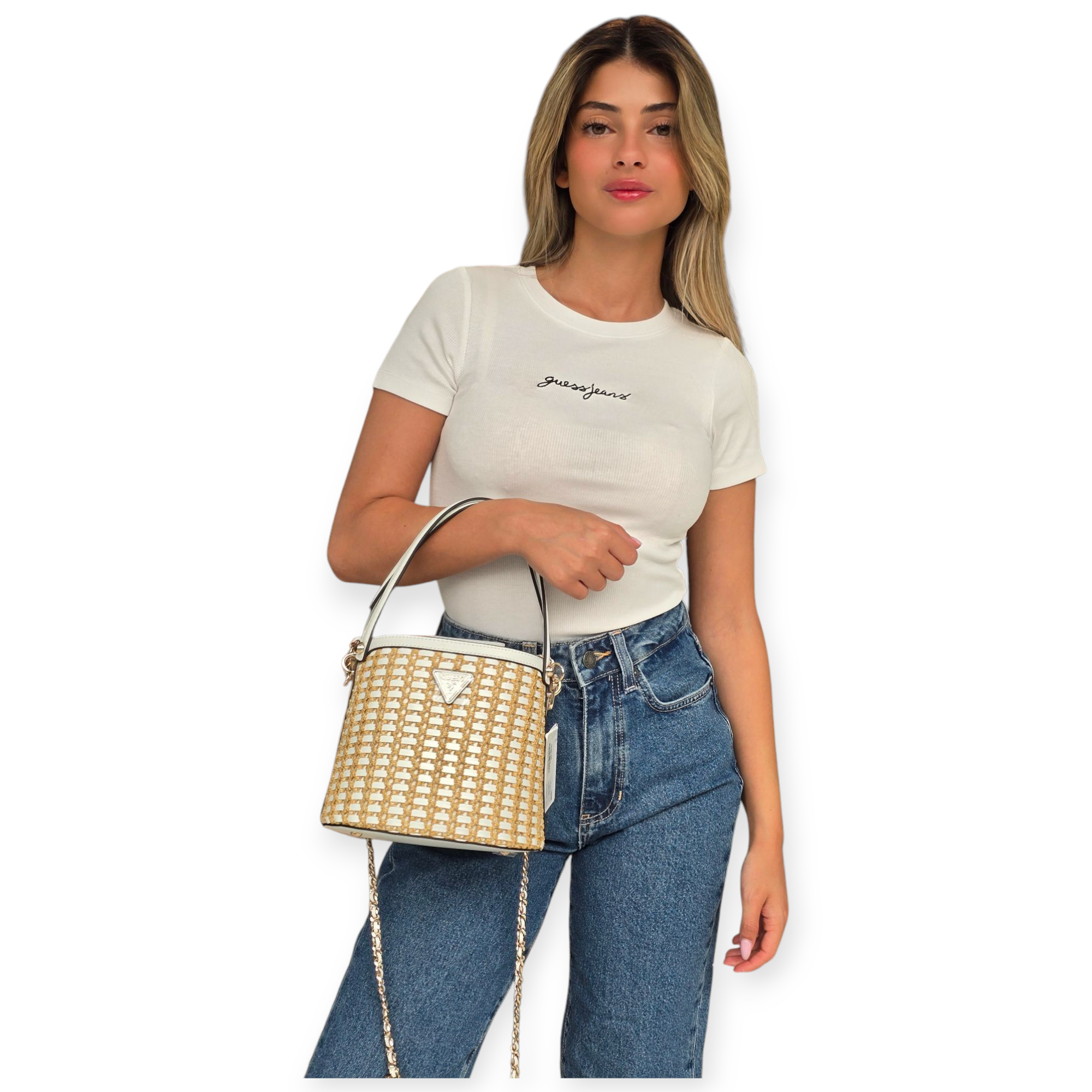 תיק GUESS ATALIA CROSSBODY BUCKET