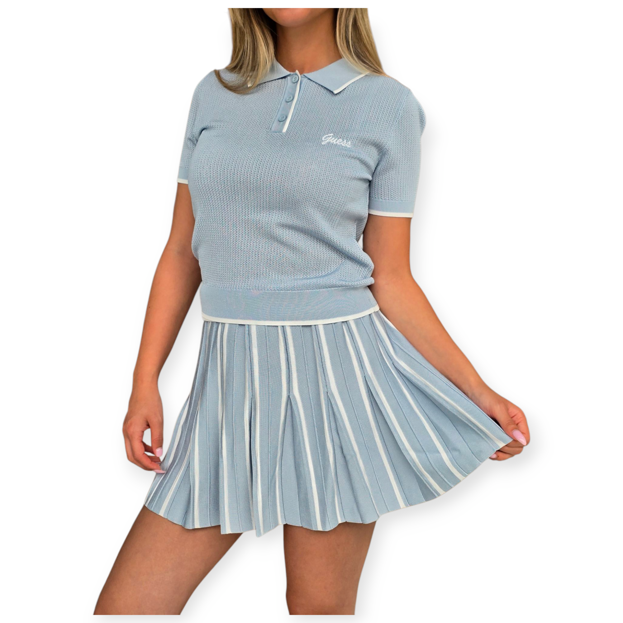 חליפה GUESS SWEATER SKIRT SET