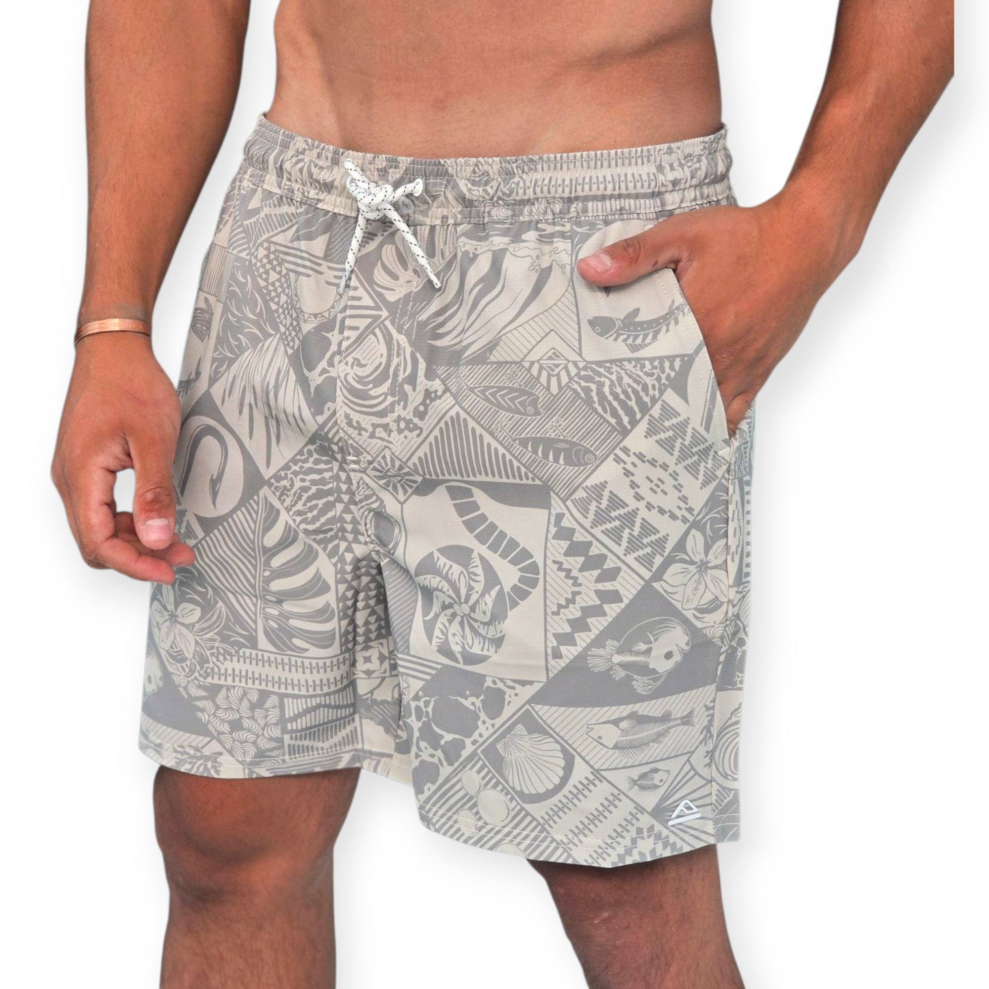 מכנס REEF WAIST SWIM SHORT