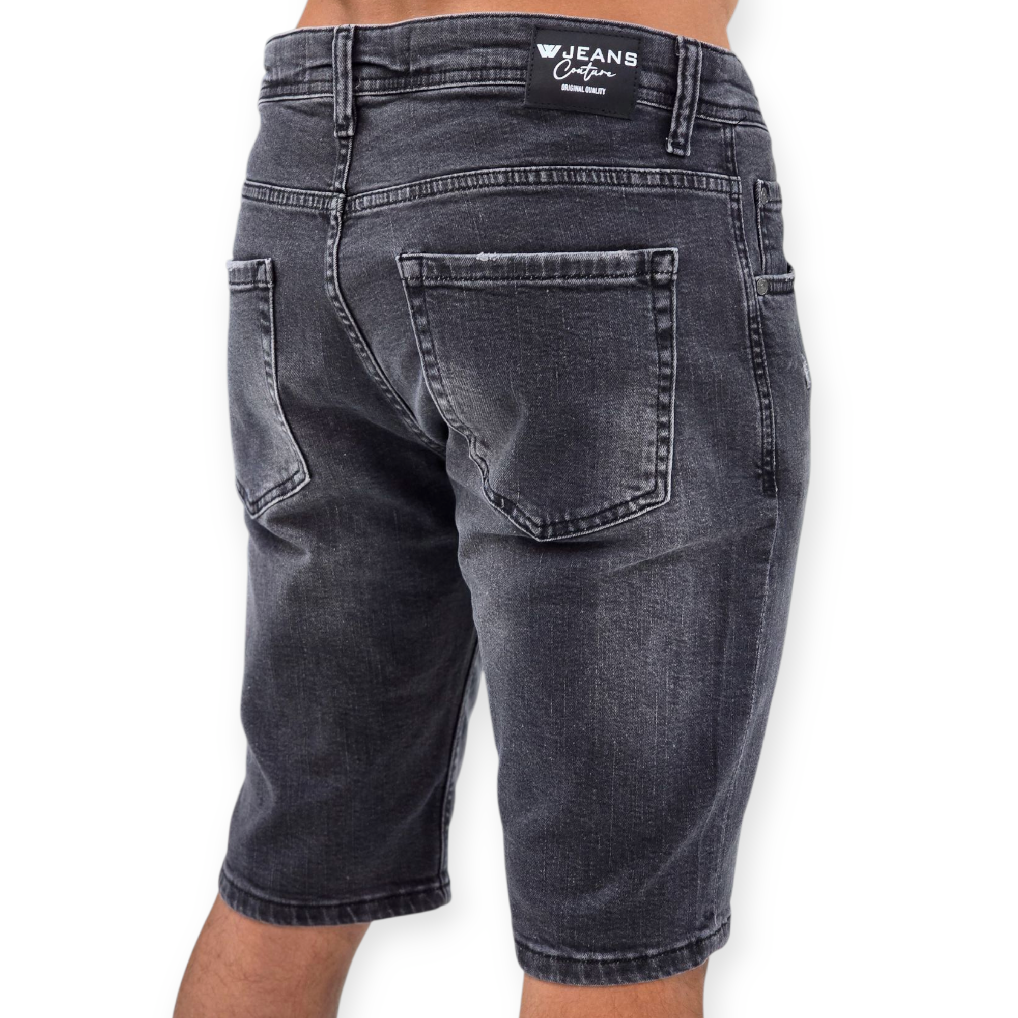 מכנס ברמודה גינס W JEANS מכנס ברמודה גינס W JEANS