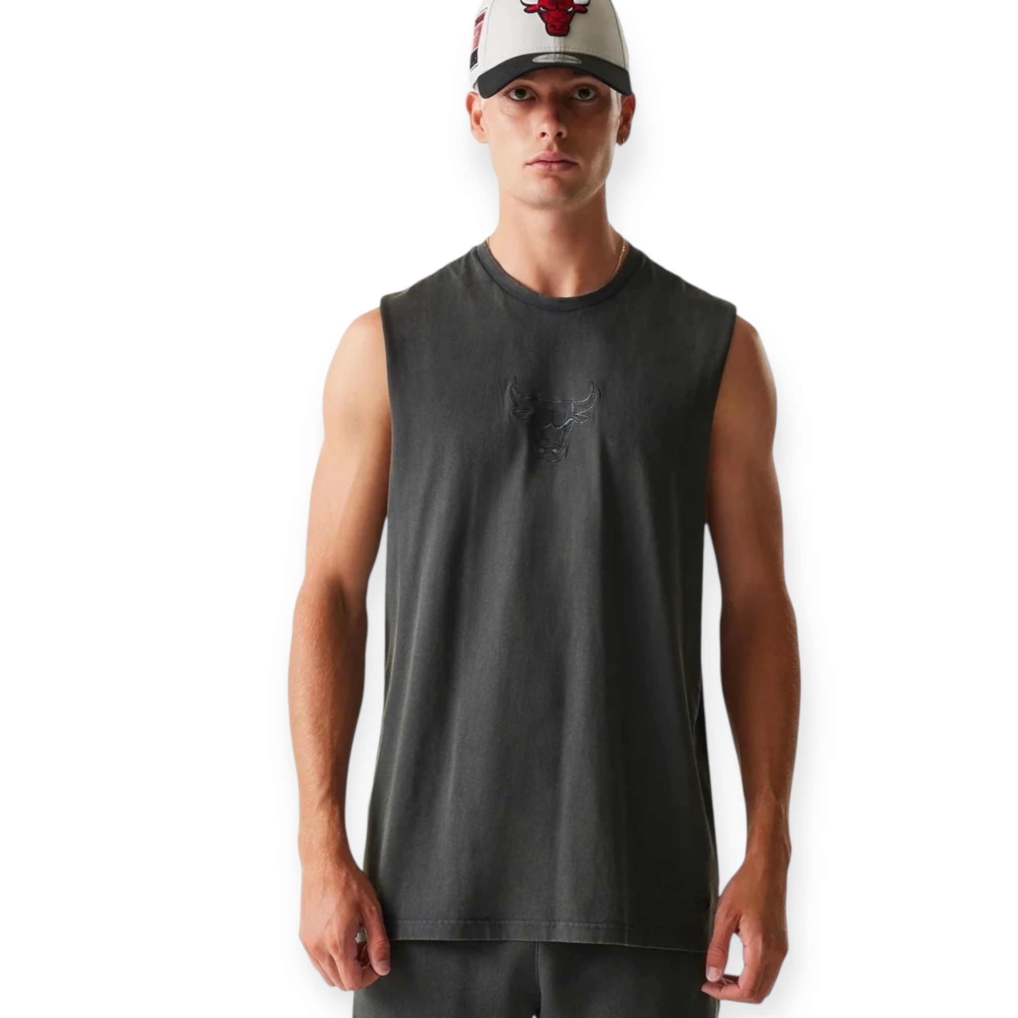 חולצה NEW ERA NBA WASHED SLEEVELESS TEE