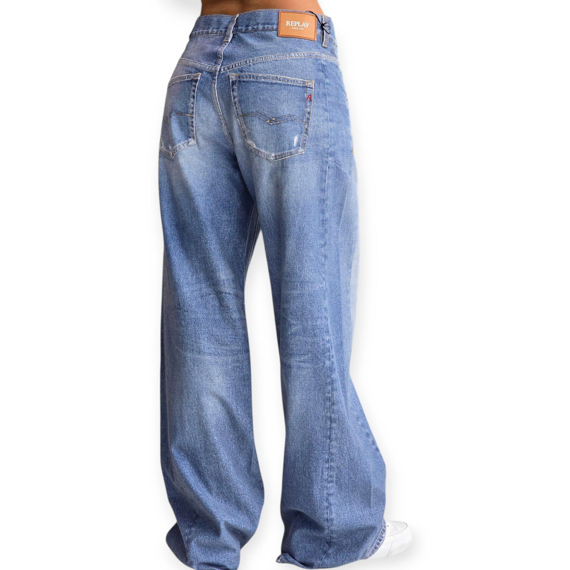 גינס REPLAY PANTALONI NARJA BAGGY