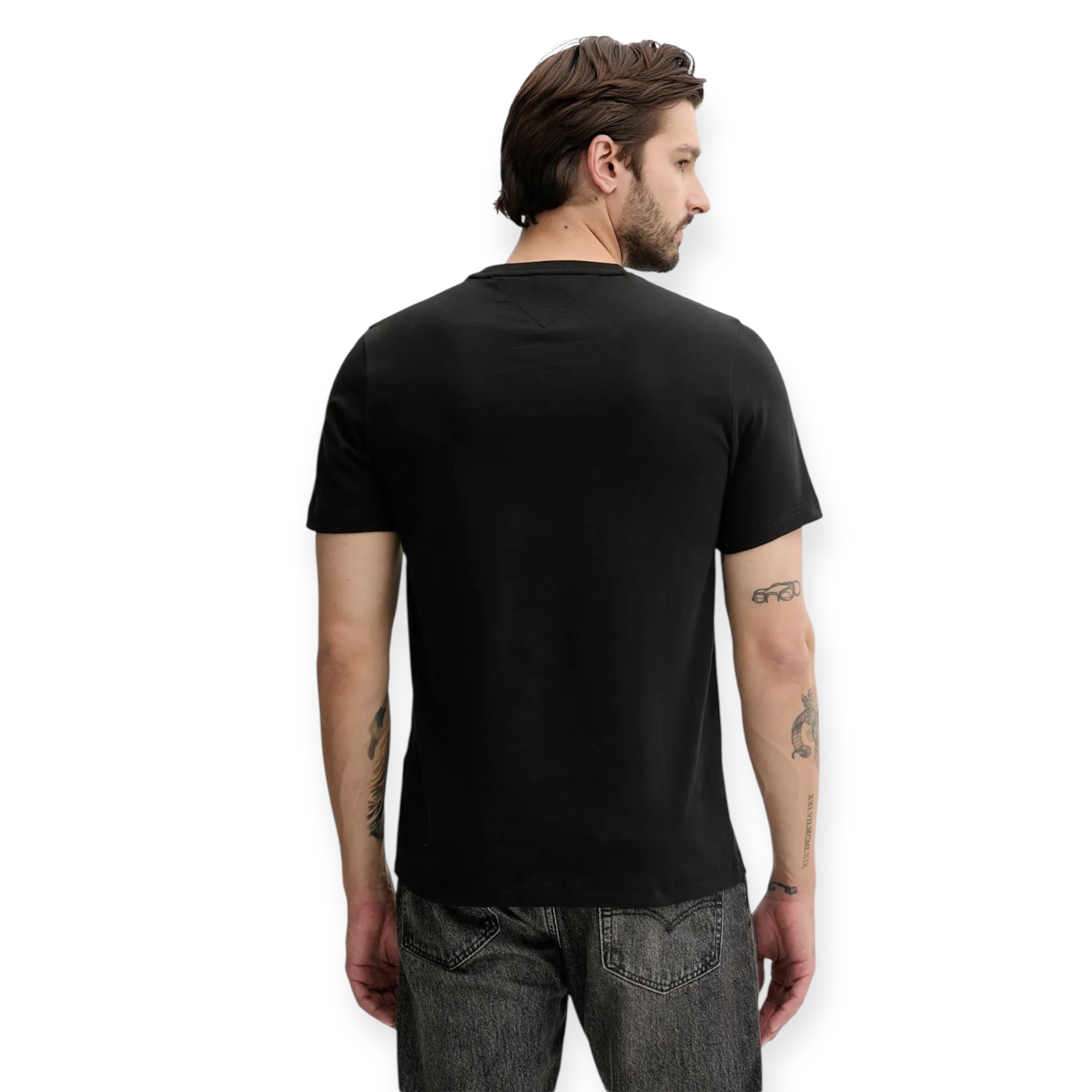 חולצה TOMMY HILFIGER SCRIPT NYC TEE