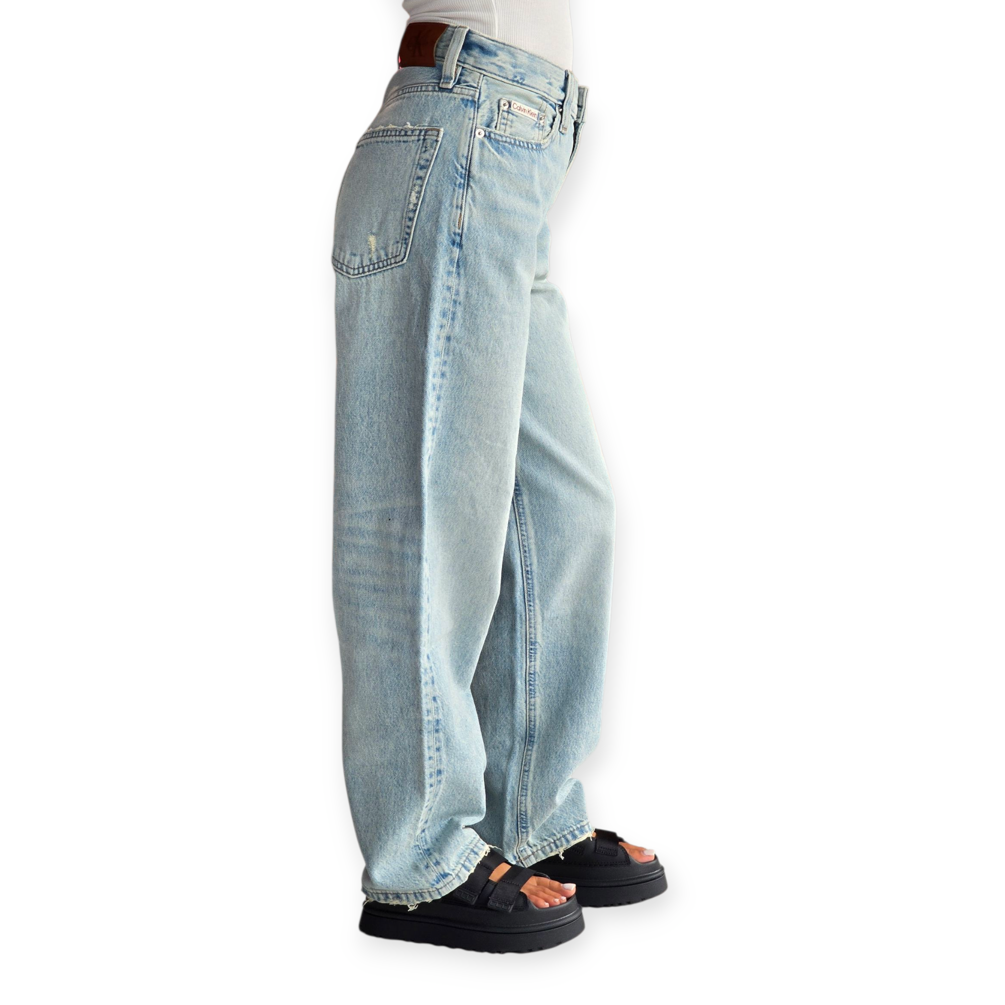 גינס CALVIN KLEIN 90S LOOSE INDIGO JEANS