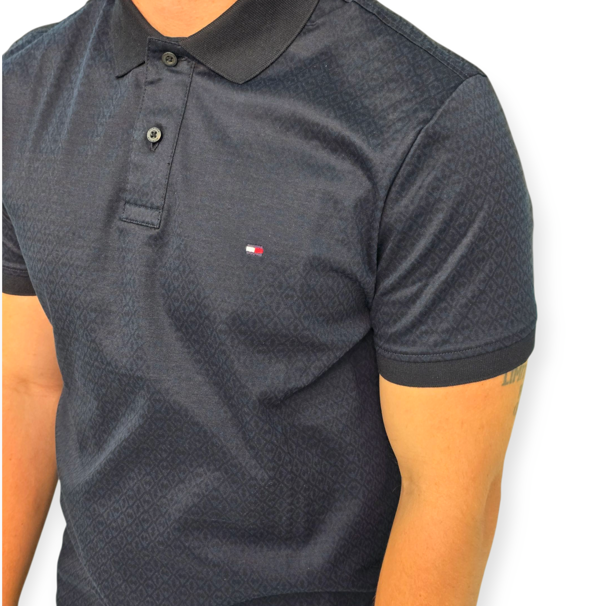 חולצה TOMMY HILFIGER FLAG POLO