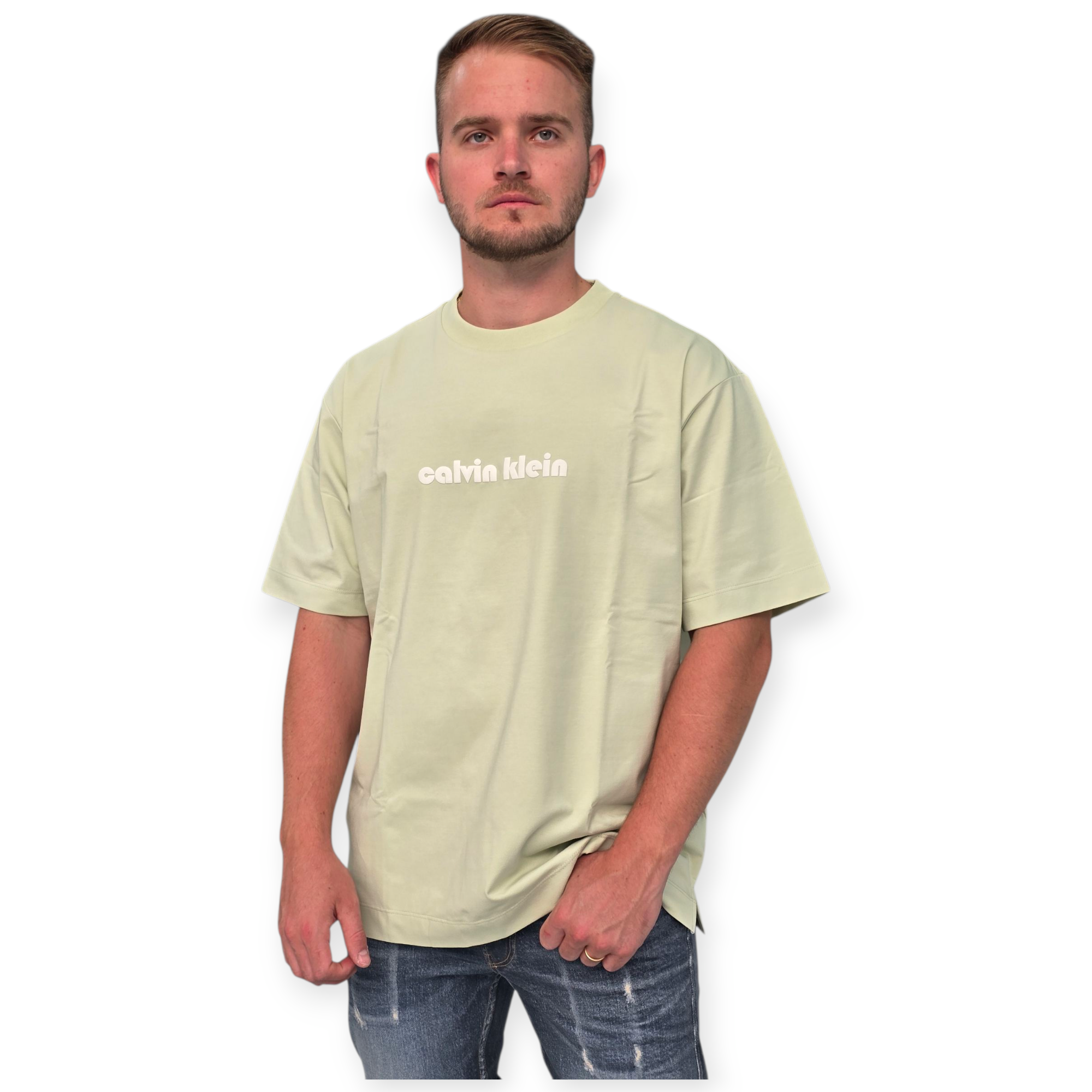 חולצה CALVIN KLEIN JERSEY RLXD TEE