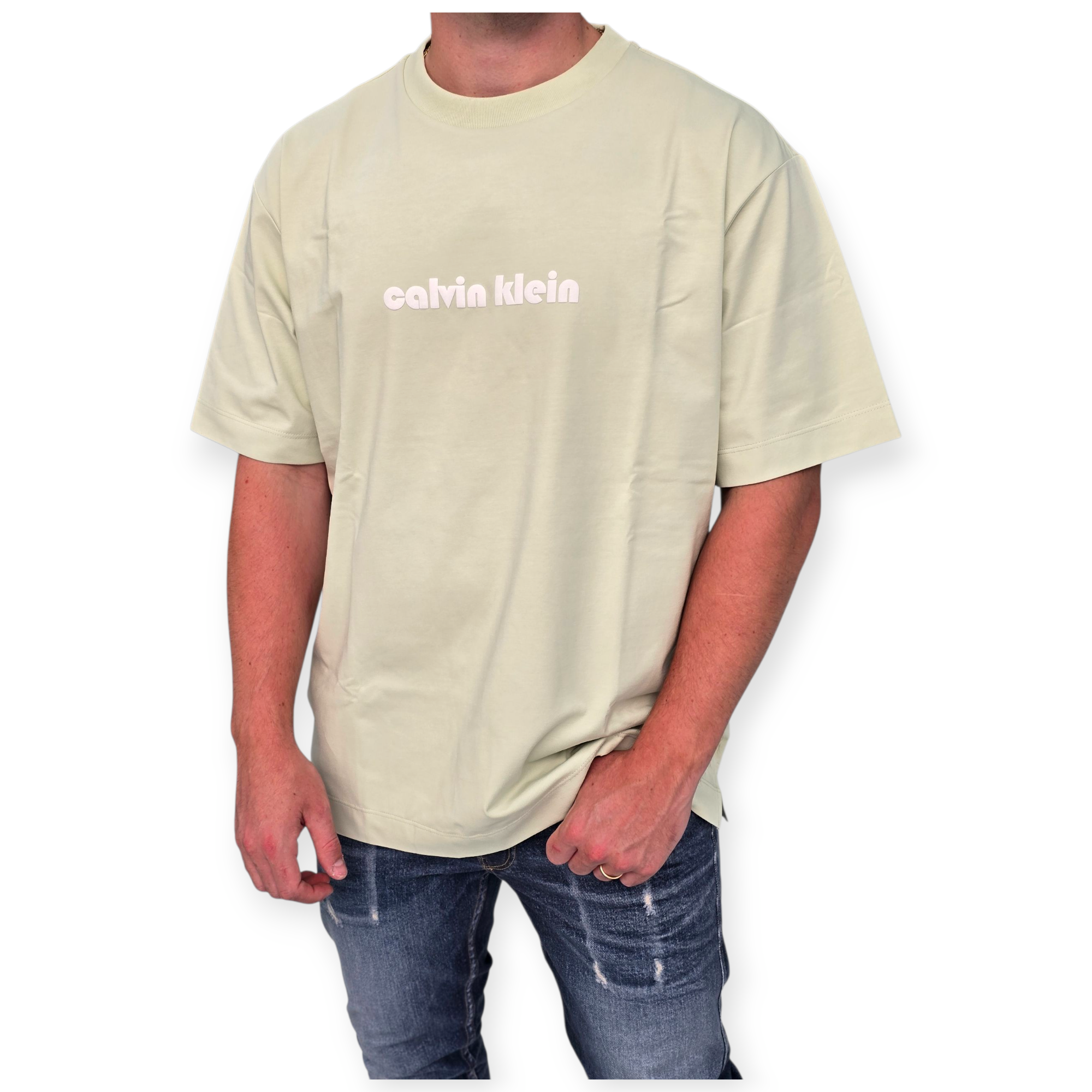 חולצה CALVIN KLEIN JERSEY RLXD TEE