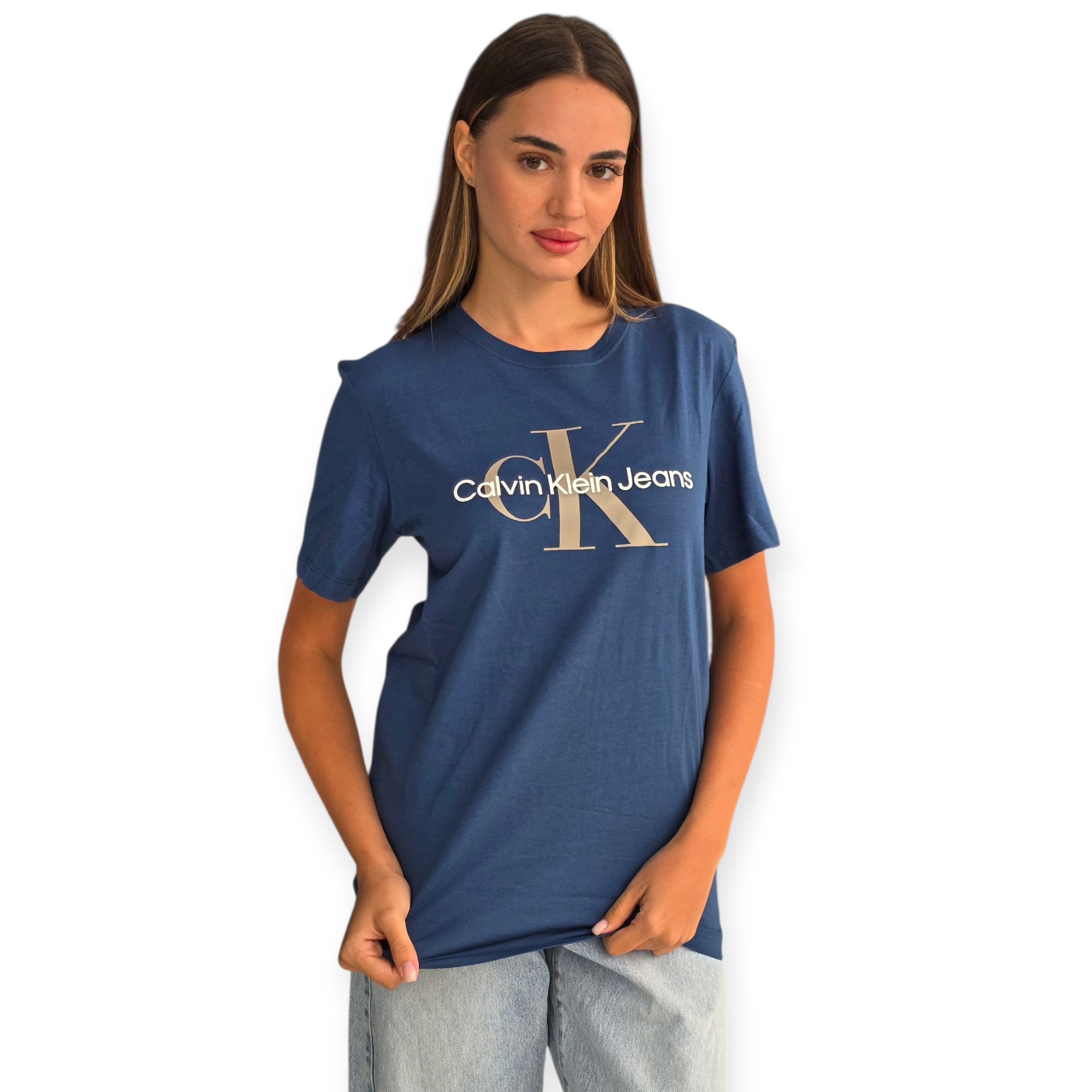 חולצה CALVIN KLEIN MONOGRAM TEE חולצה CALVIN KLEIN MONOGRAM TEE