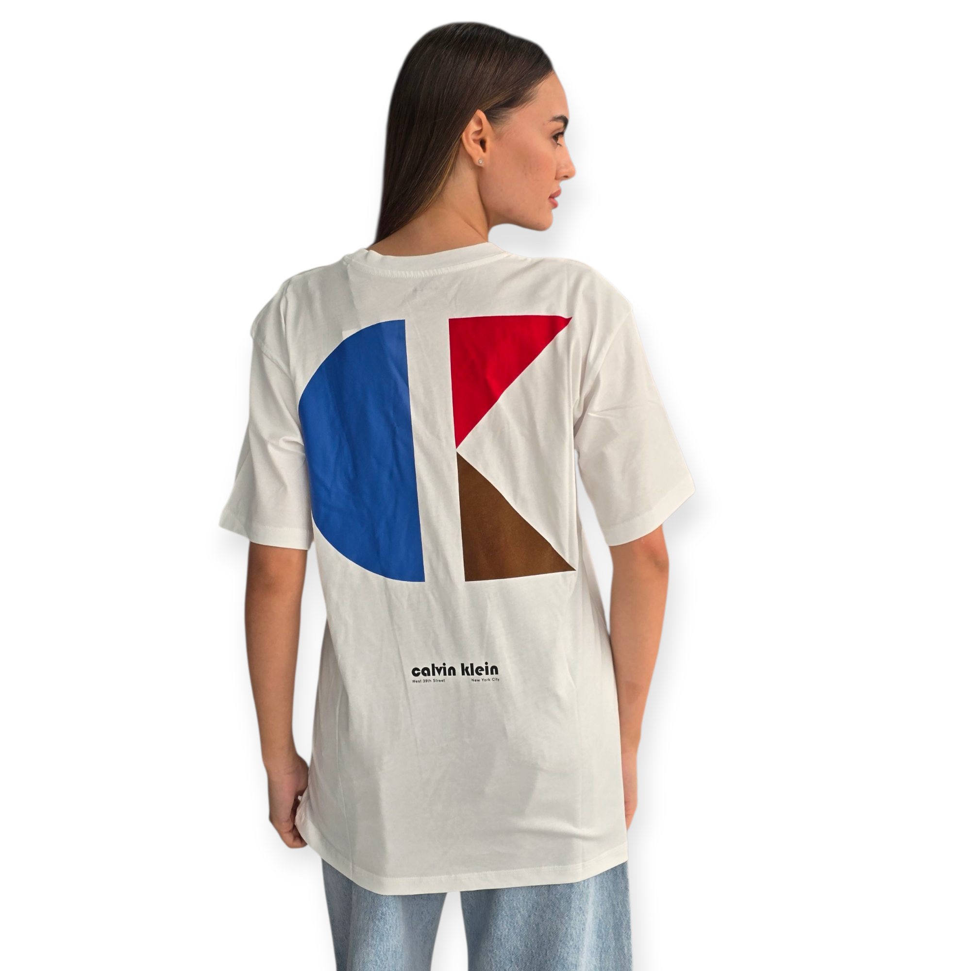 חולצה CALVIN KLEIN BACKPRINT RELAXED TEE חולצה CALVIN KLEIN BACKPRINT RELAXED TEE