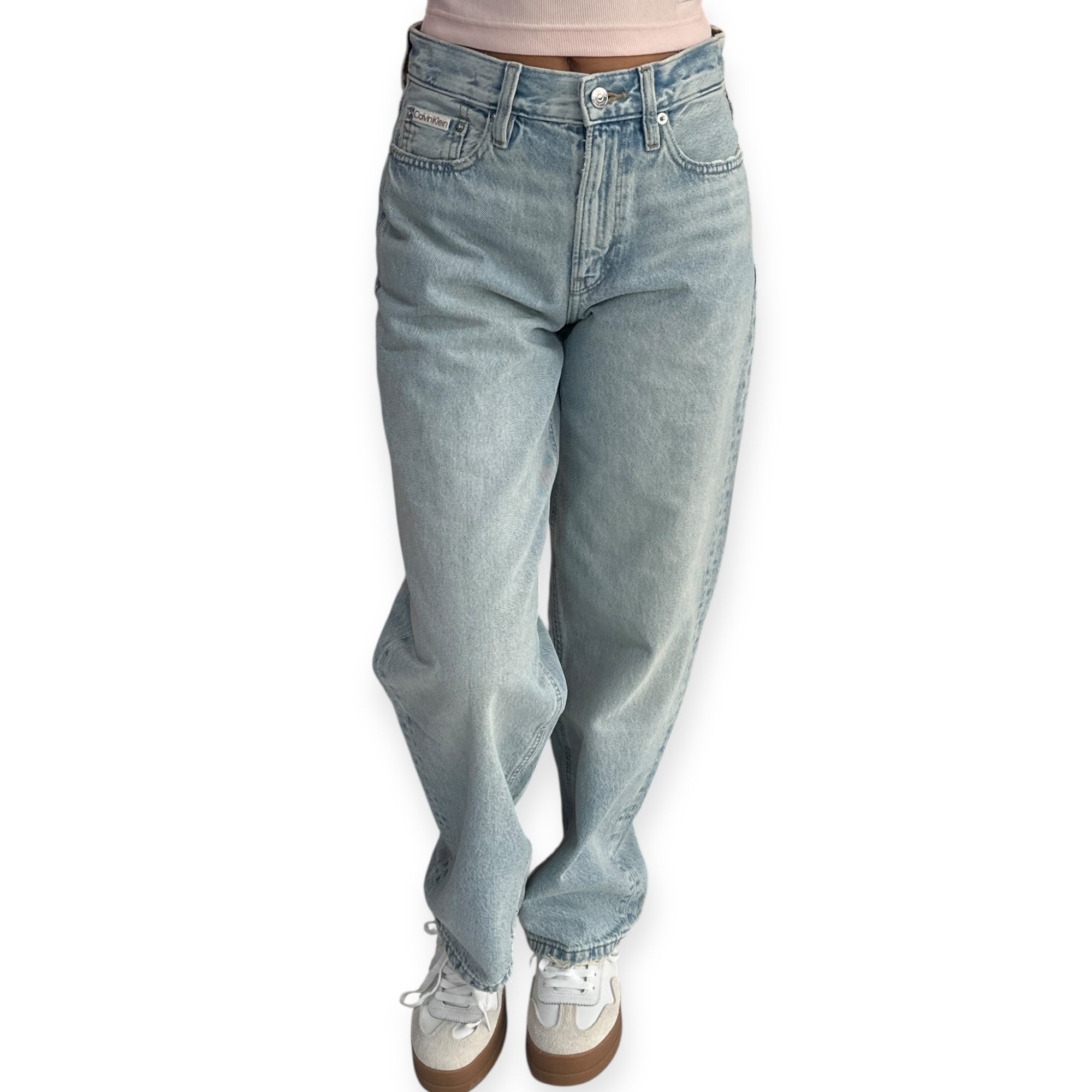 גינס CALVIN KLEIN 90S LOOSE INDIGO JEANS