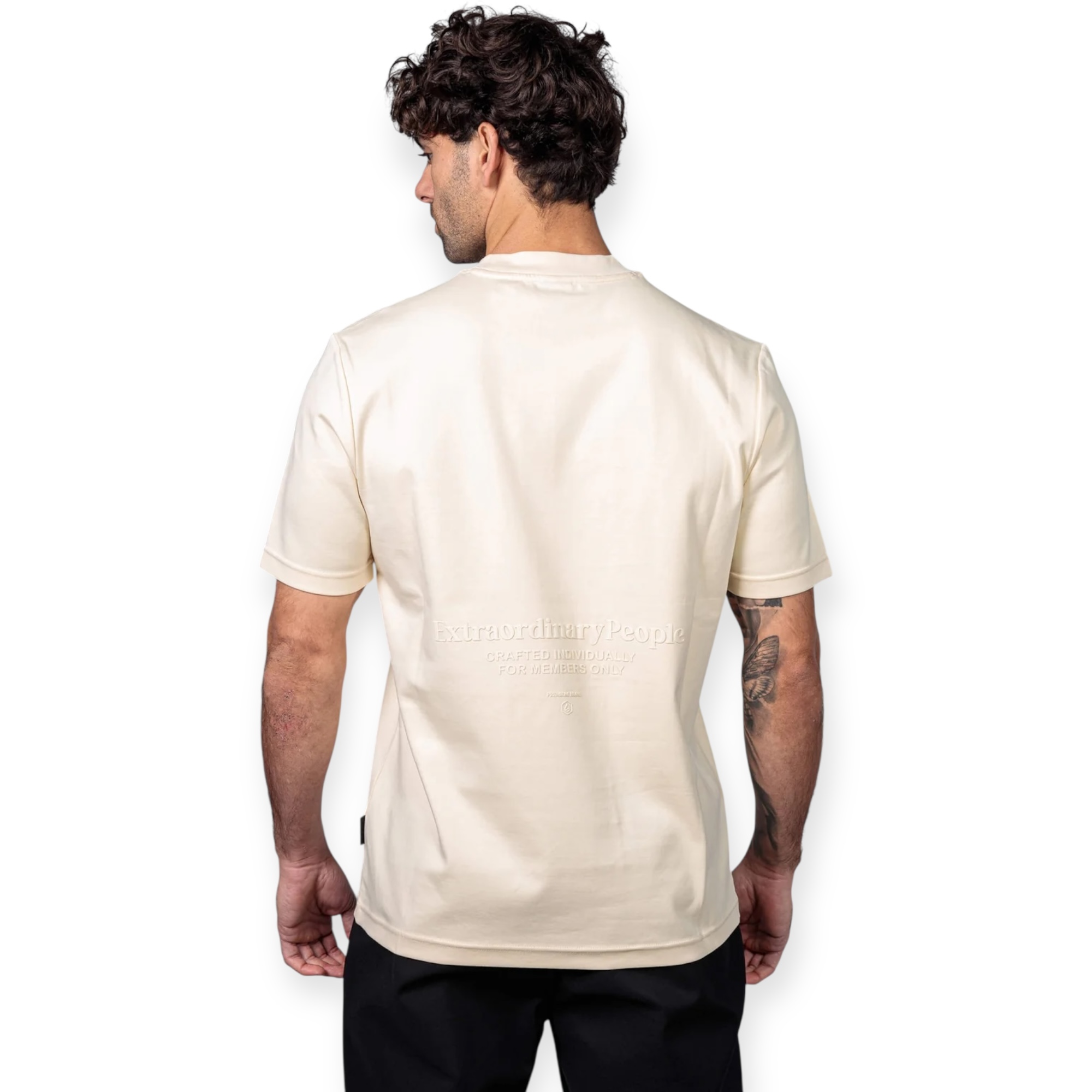 חולצה  לוגו רקמה בגב ELIXIR TEE