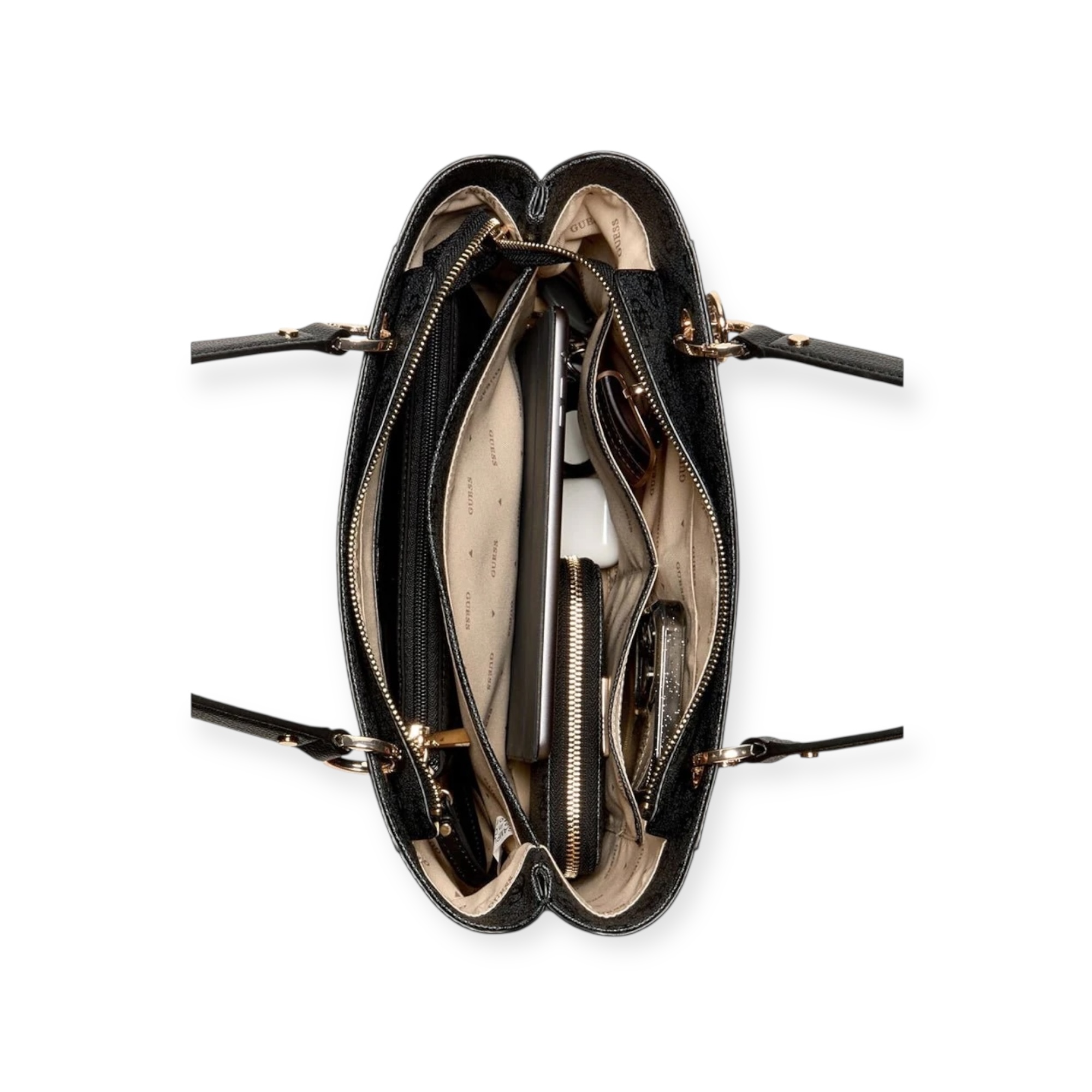 תיק GUESS NOELLE 2 SMALL TOTE תיק GUESS NOELLE 2 SMALL TOTE