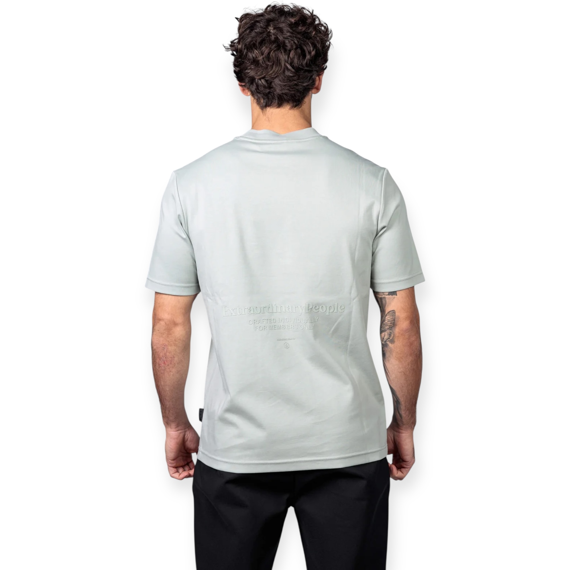 חולצה  לוגו רקמה בגב ELIXIR TEE