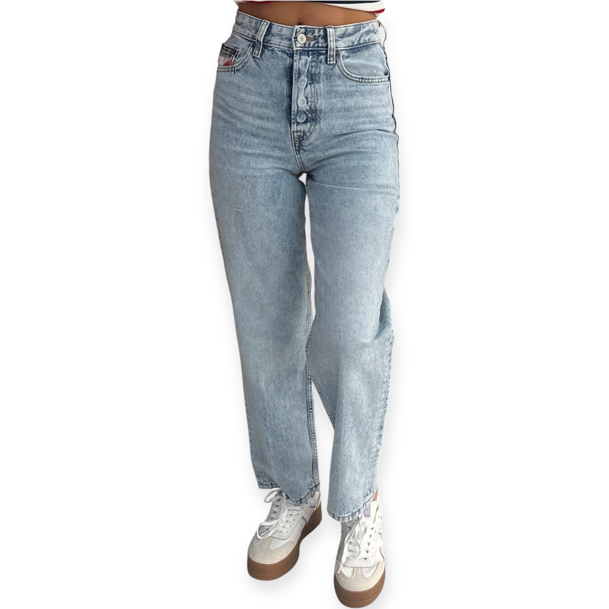 גינס TOMMY HILFIGER LAYLA JEANS SLIM TPR