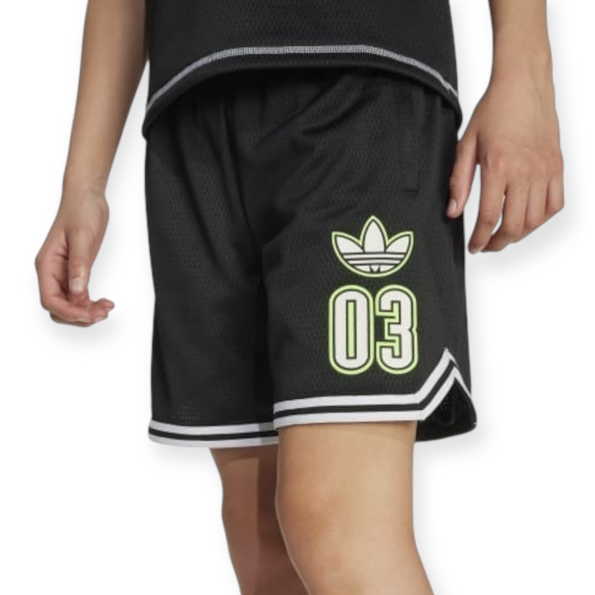 מכנס שנים ADIDAS MESH SHORTS 8-16
