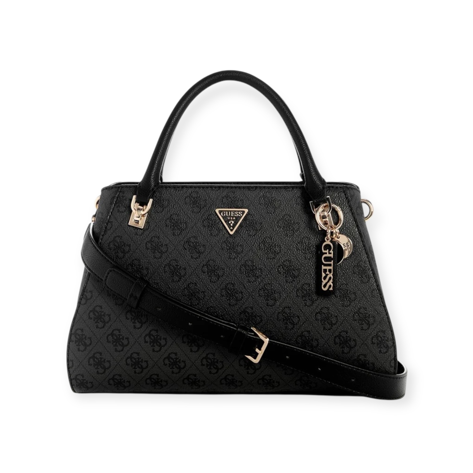 תיק GUESS NOELLE 2 LUXURY SATCHEL תיק GUESS NOELLE 2 LUXURY SATCHEL