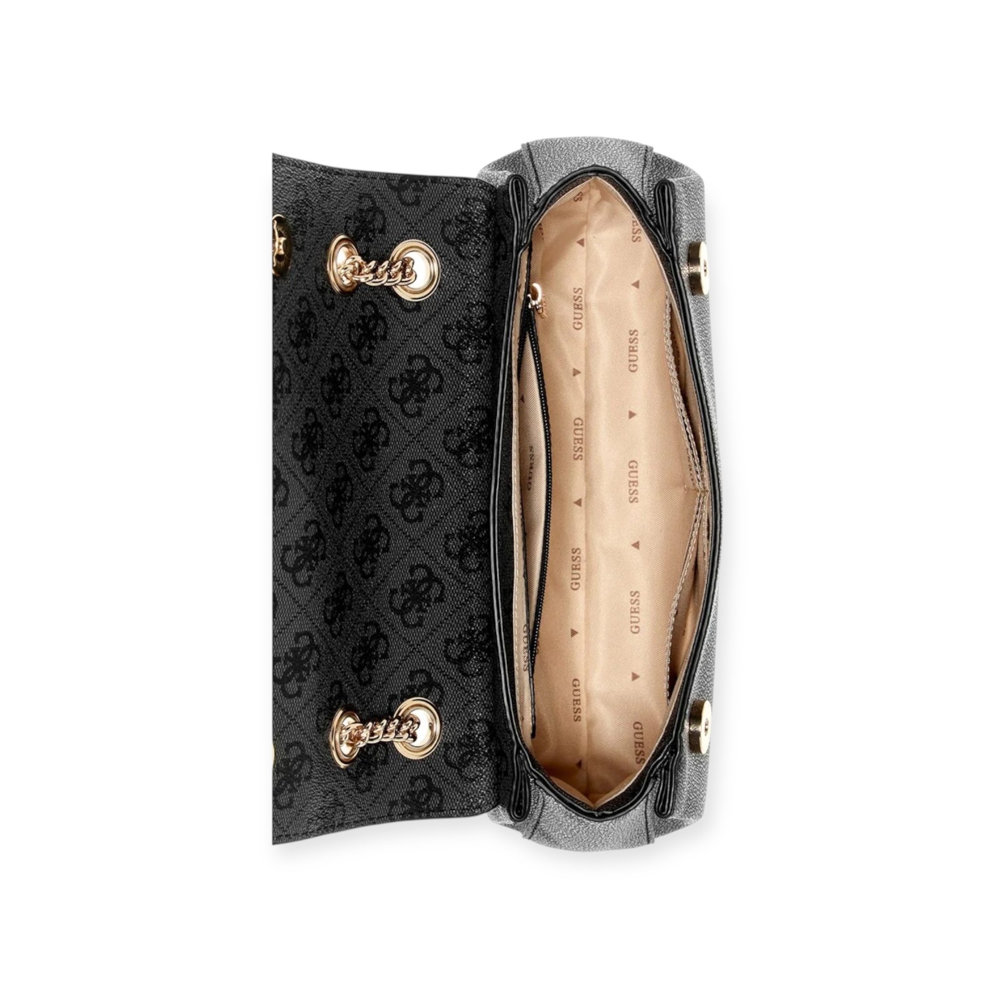 תיק GUESS KATYA CONVERTIBLE XBODY FLAP תיק GUESS KATYA CONVERTIBLE XBODY FLAP