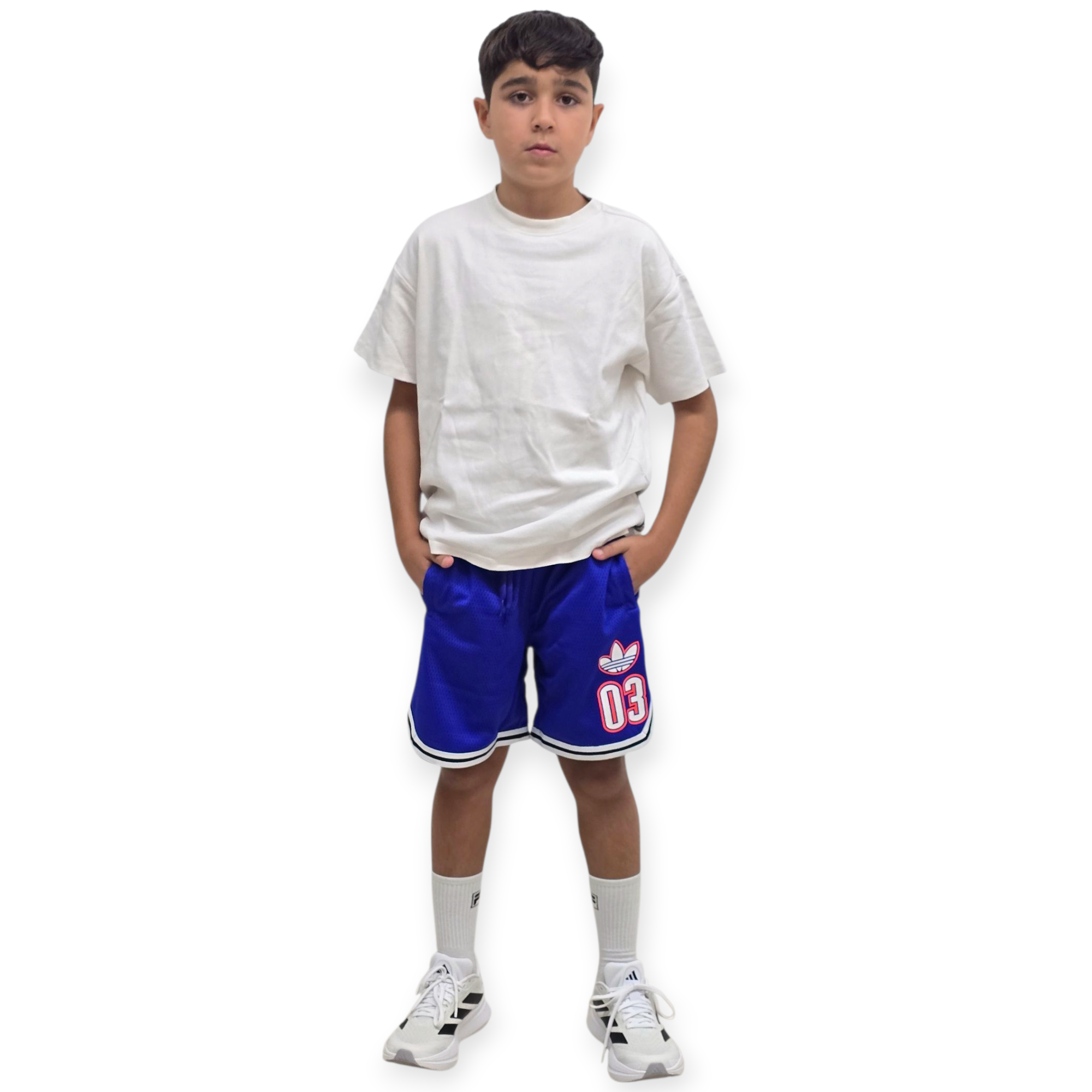 מכנס שנים ADIDAS MESH SHORTS 8-16