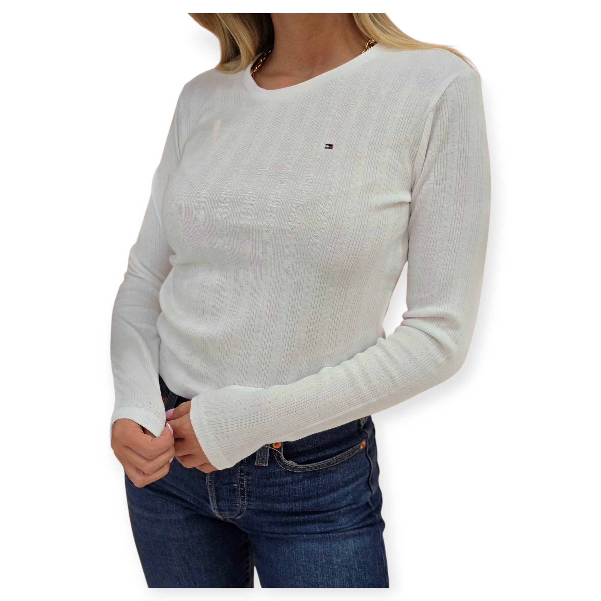 חולצה TOMMY HILFIGER RIB