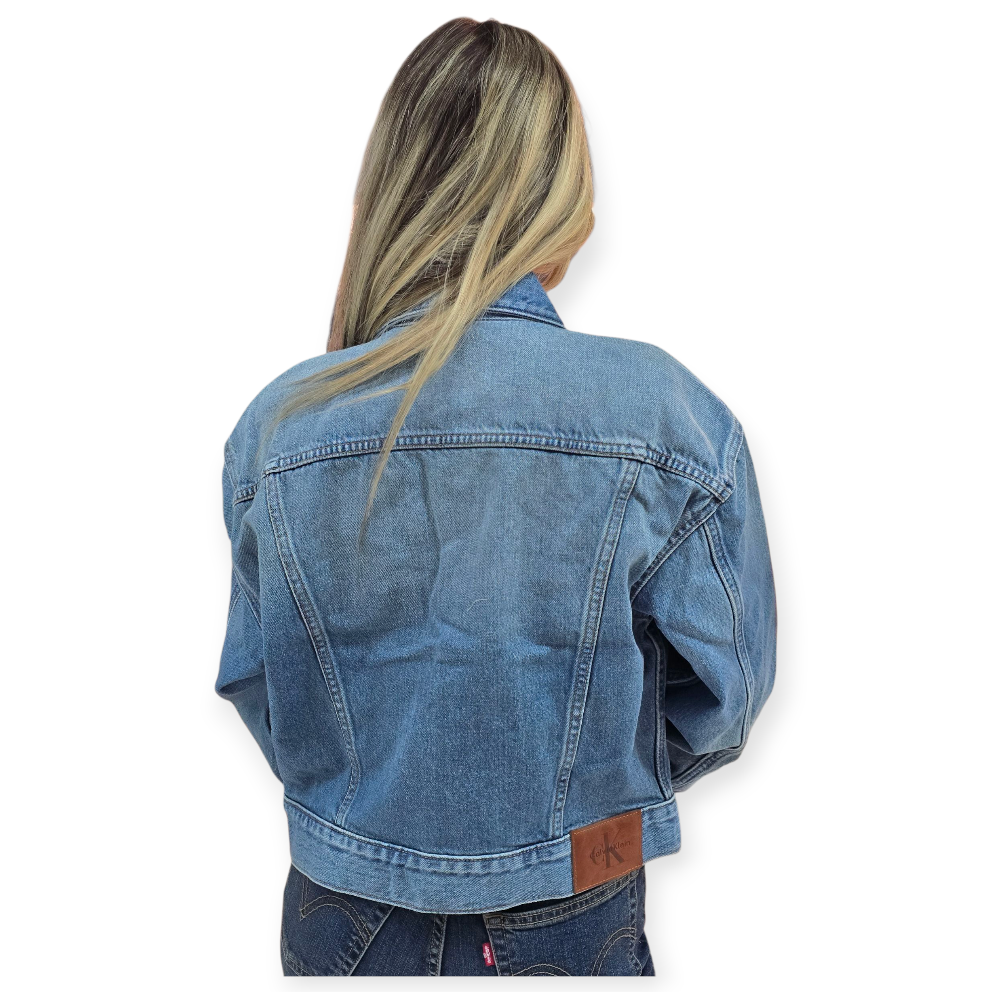 מעיל CALVIN KLEIN TRUCKER JACKET GOLD DUST