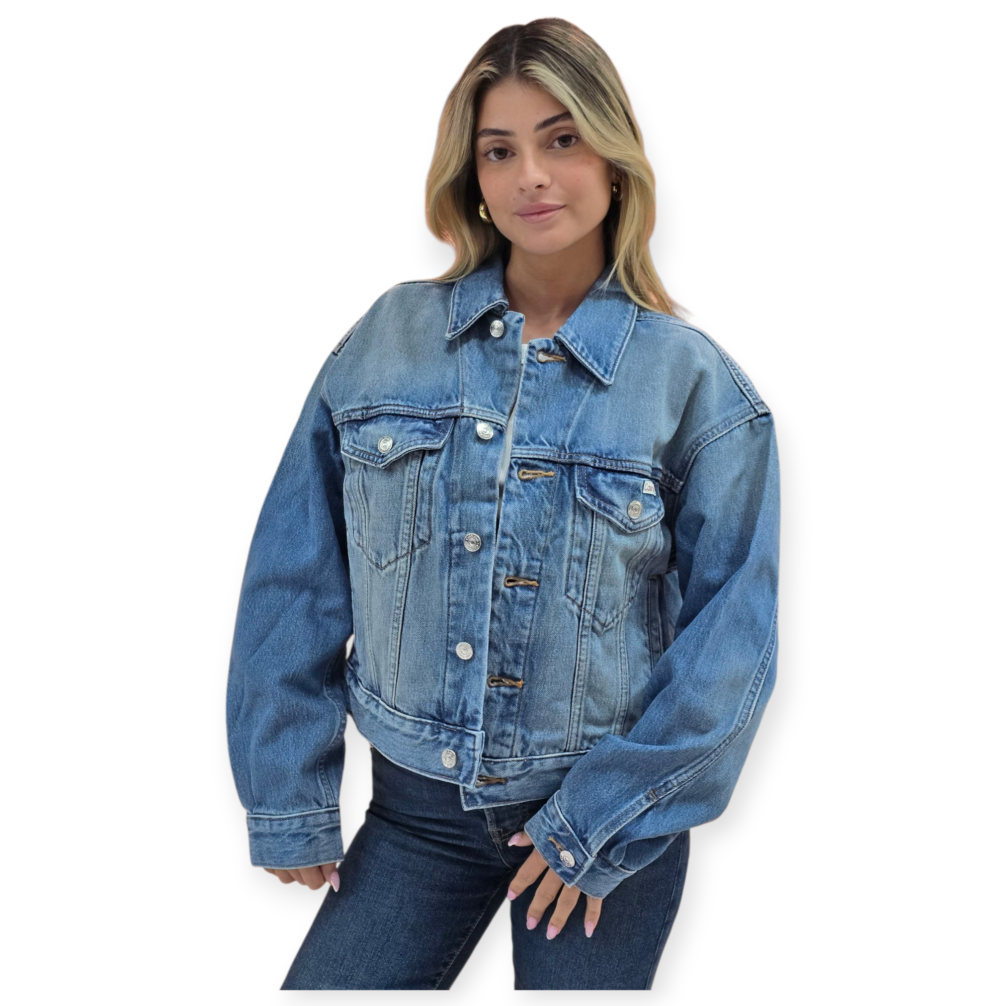 מעיל CALVIN KLEIN TRUCKER JACKET GOLD DUST